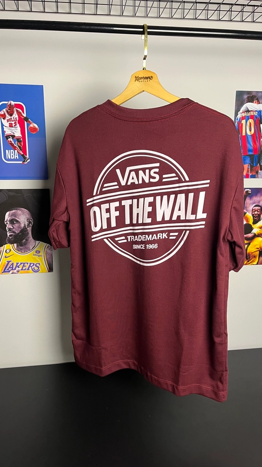 CAMISETA OVERSIZED VNS VINHO
