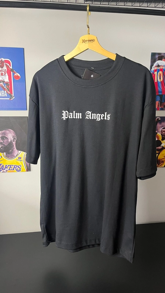 CAMISETA OVERSIZED PLM ANGELS PRETA - 2