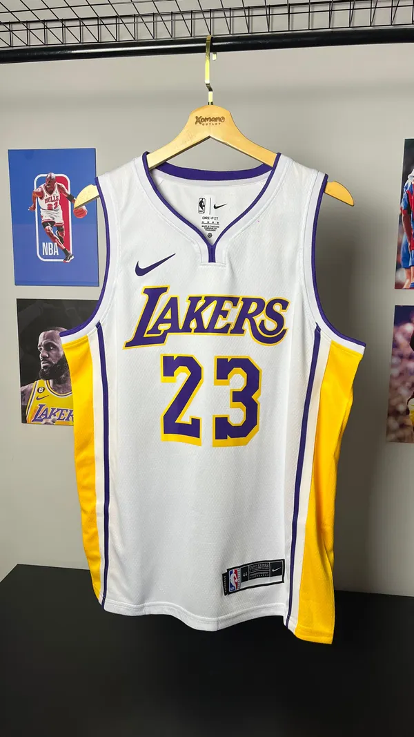 LAKERS BRANCA/ROXA - JAMES 23