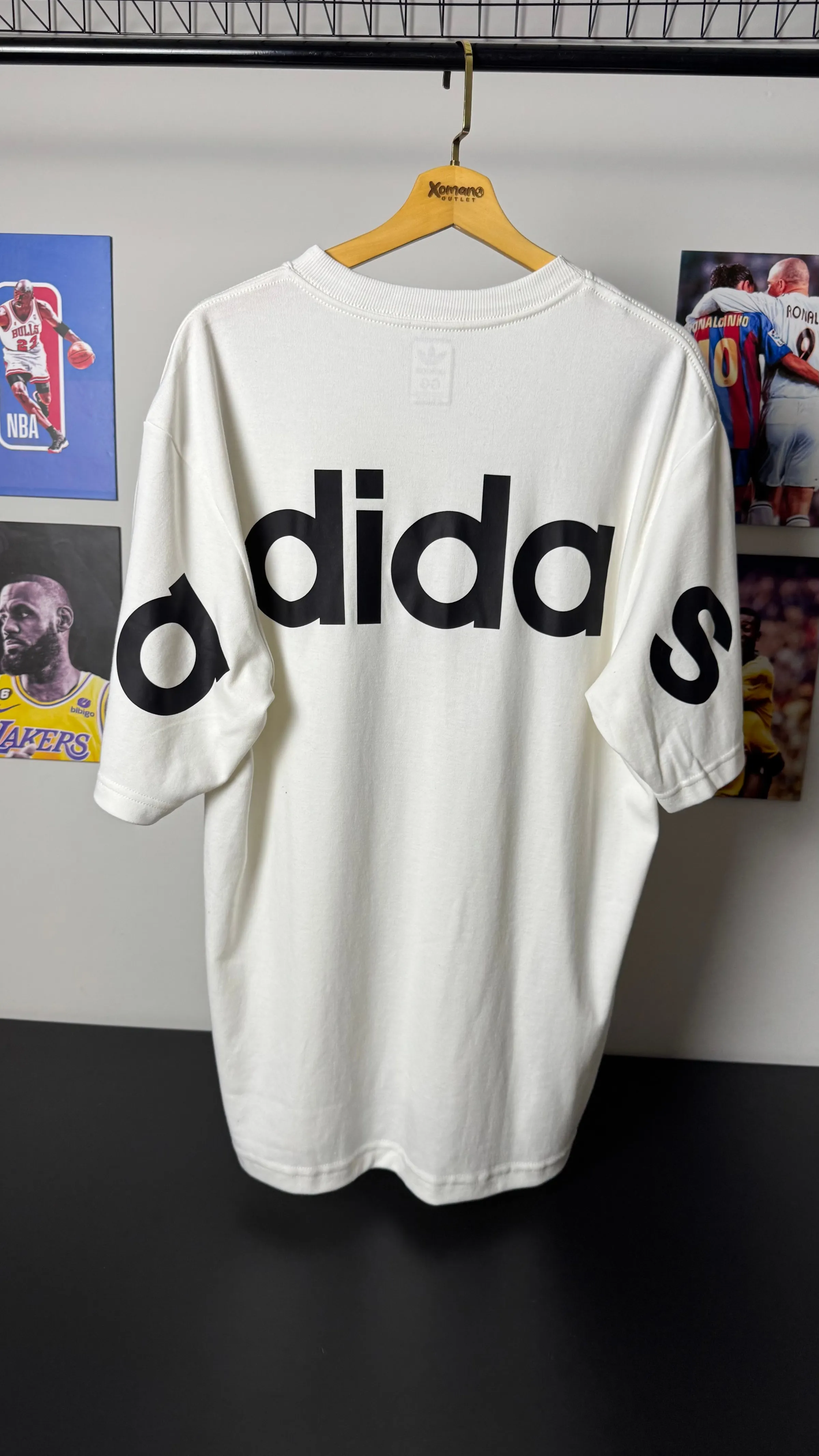 CAMISETA OVERSIZED AD LOGO BRANCA - 2