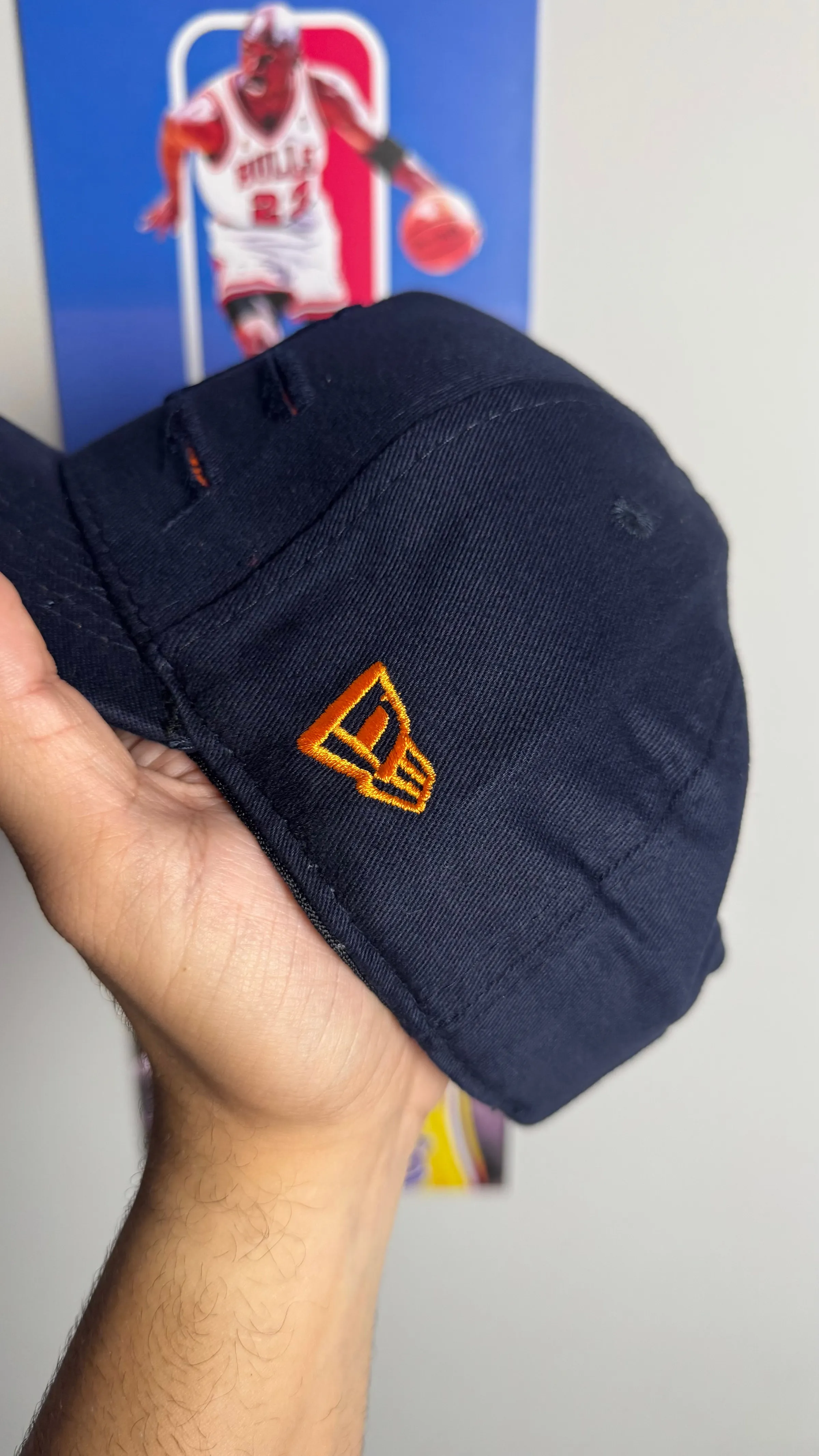 BONÉ NY AZUL MARINHO LARANJA - 2