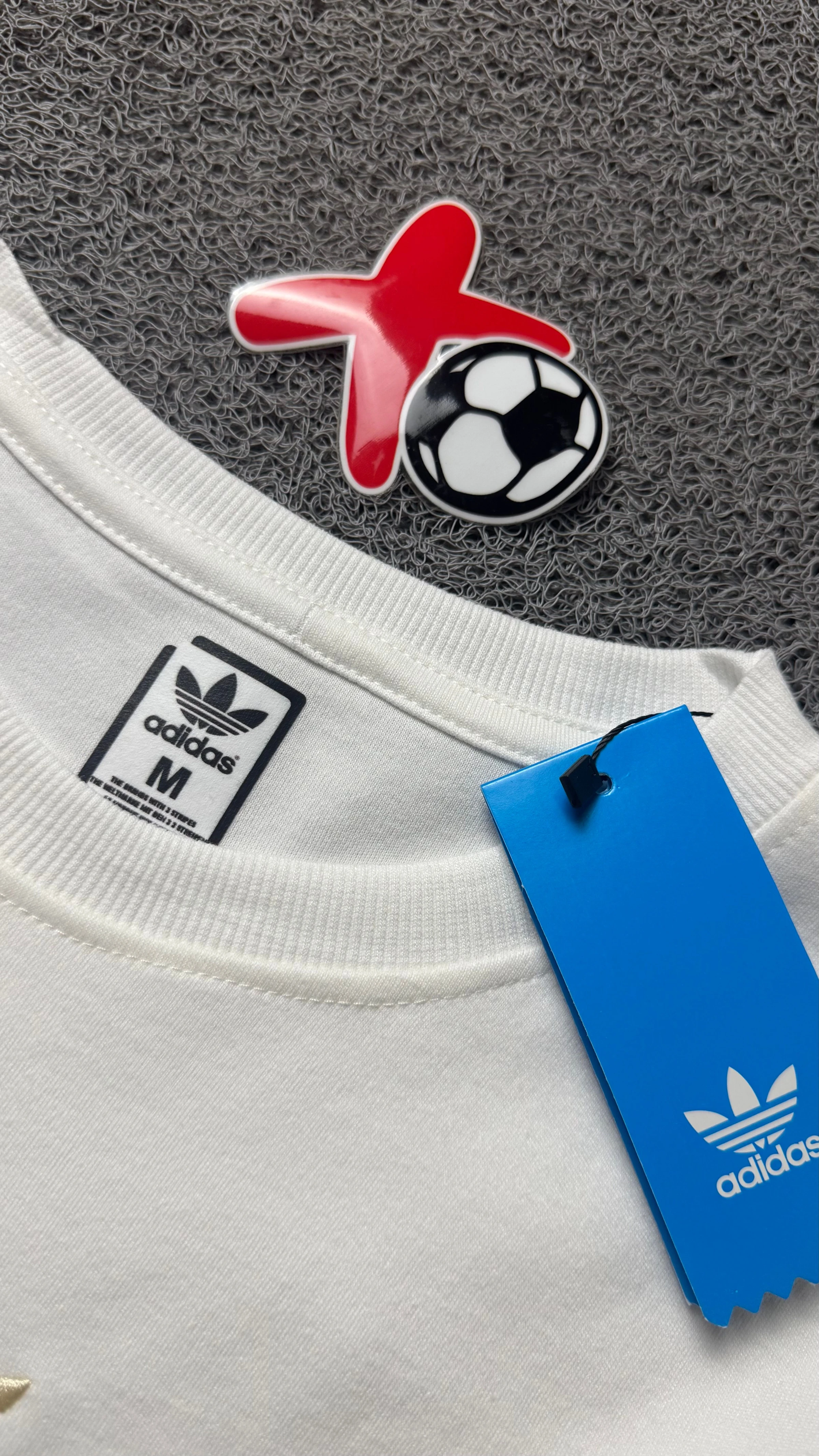 CAMISETA OVERSIZED AD BORDADO OFF WHITE - 3