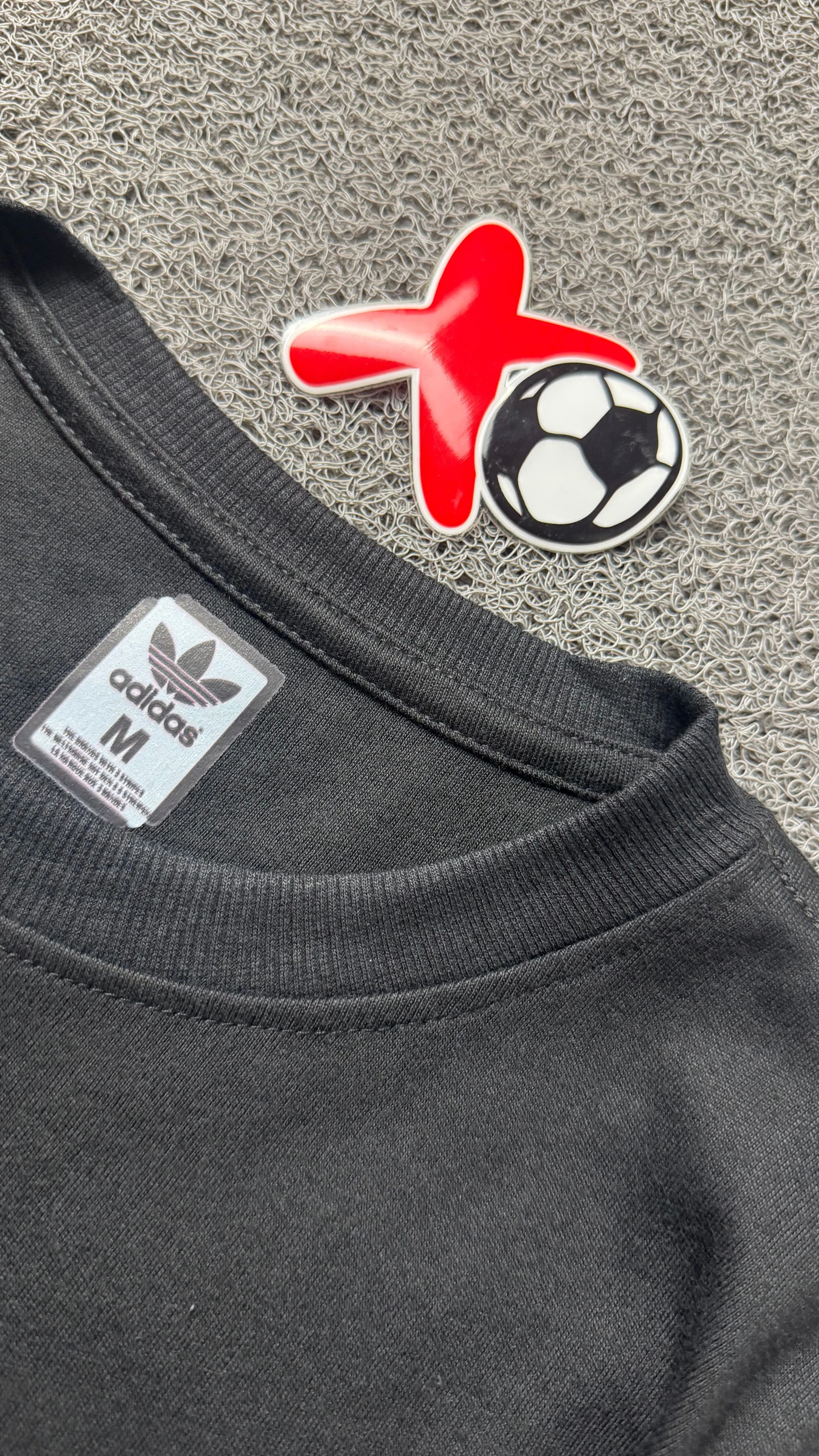 CAMISETA OVERSIZED AD BORDADO PRETA - 3