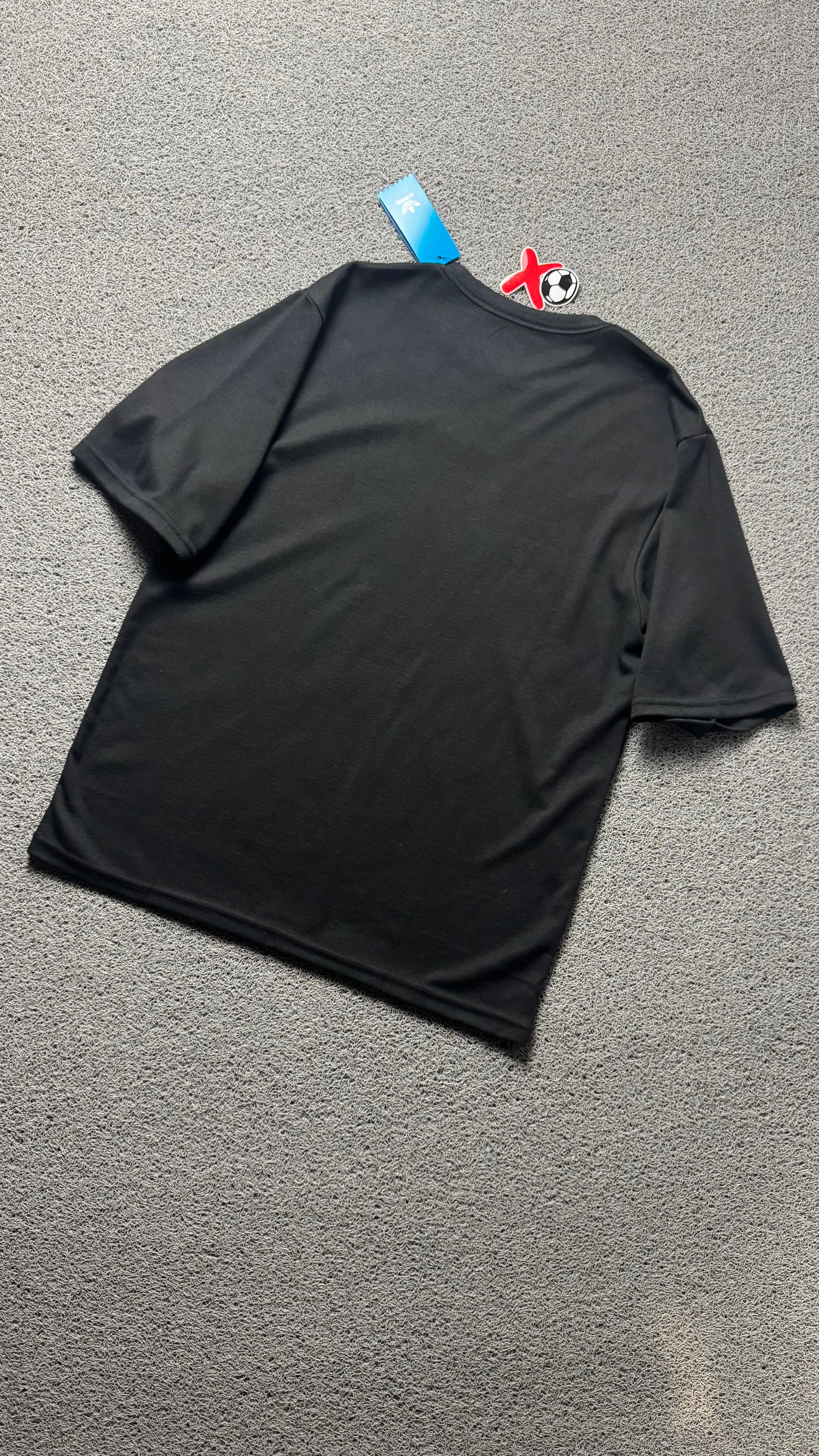 CAMISETA OVERSIZED AD BORDADO PRETA - 4
