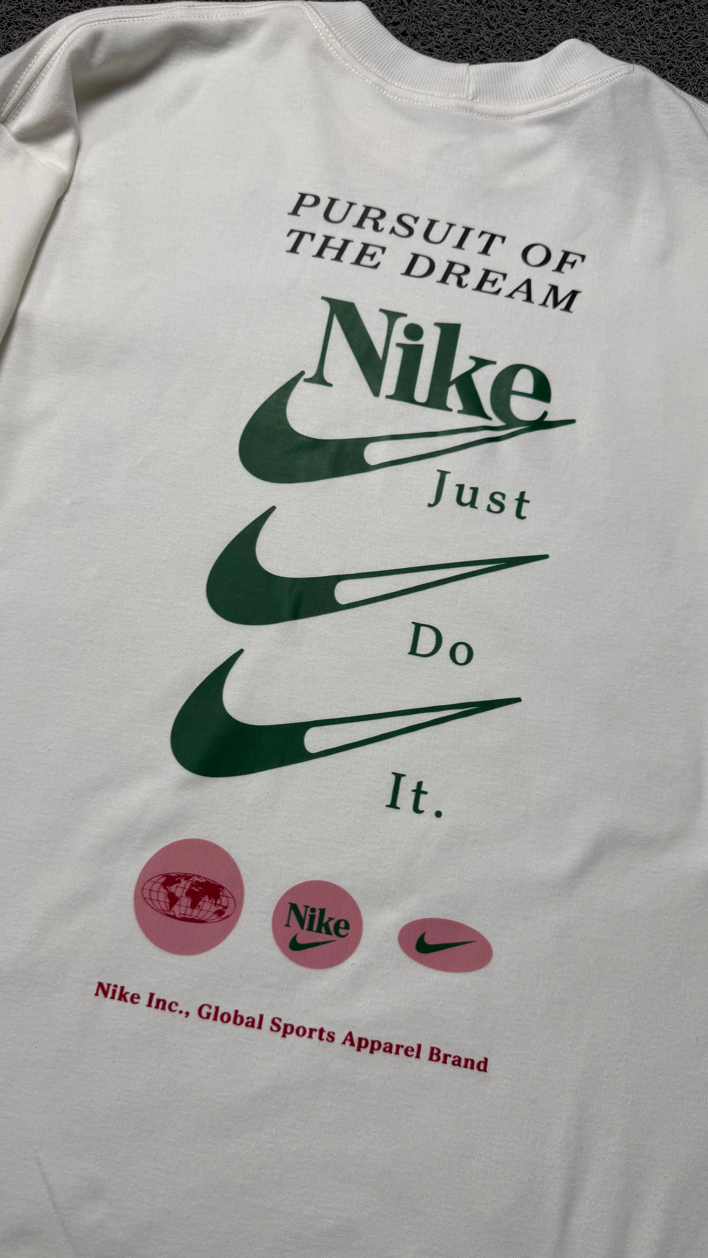 CAMISETA OVERSIZED NK DREAM OFF WHITE - 2