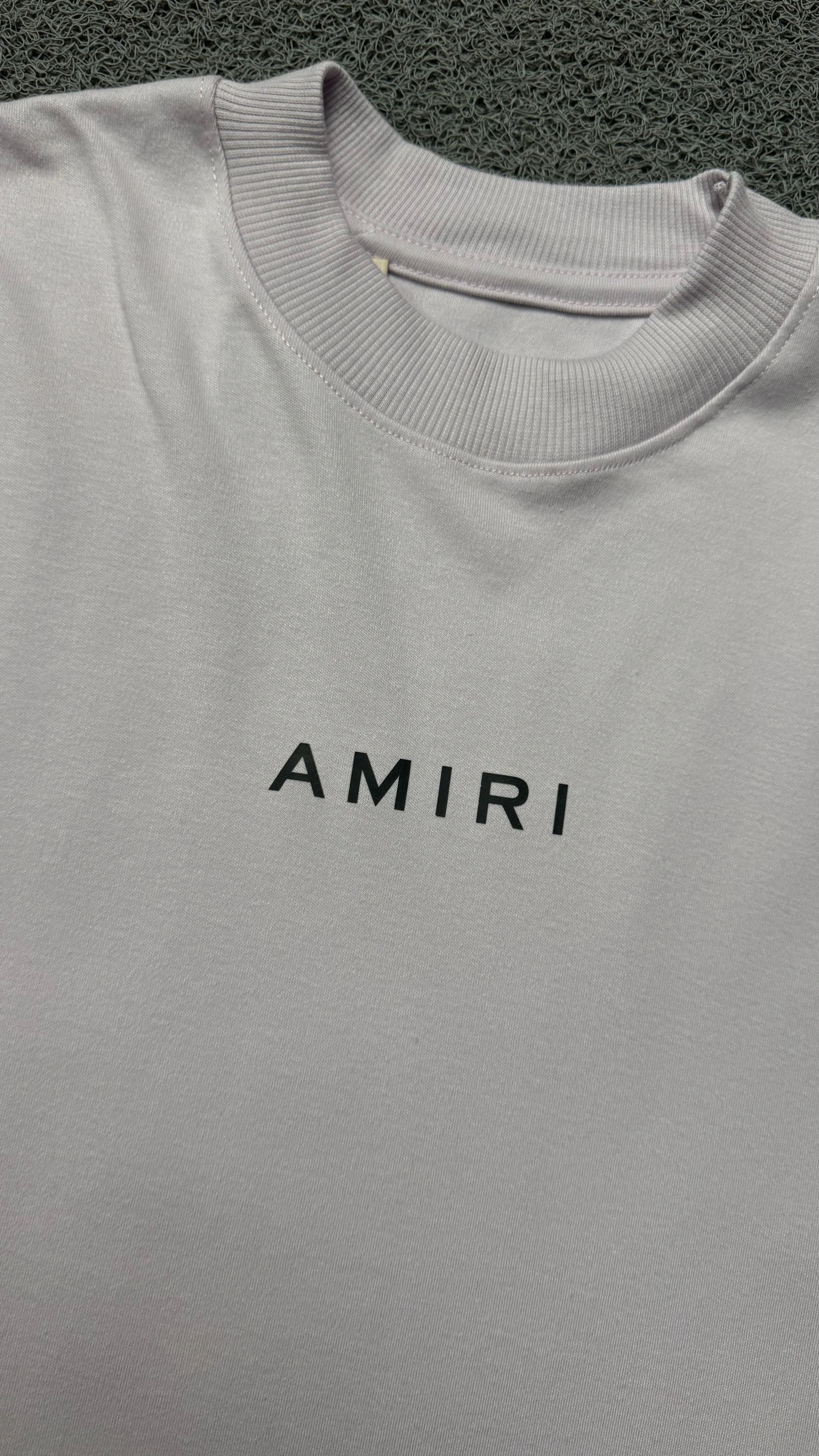 CAMISETA OVERSIZED AMIRI ROSA CLARO - 4