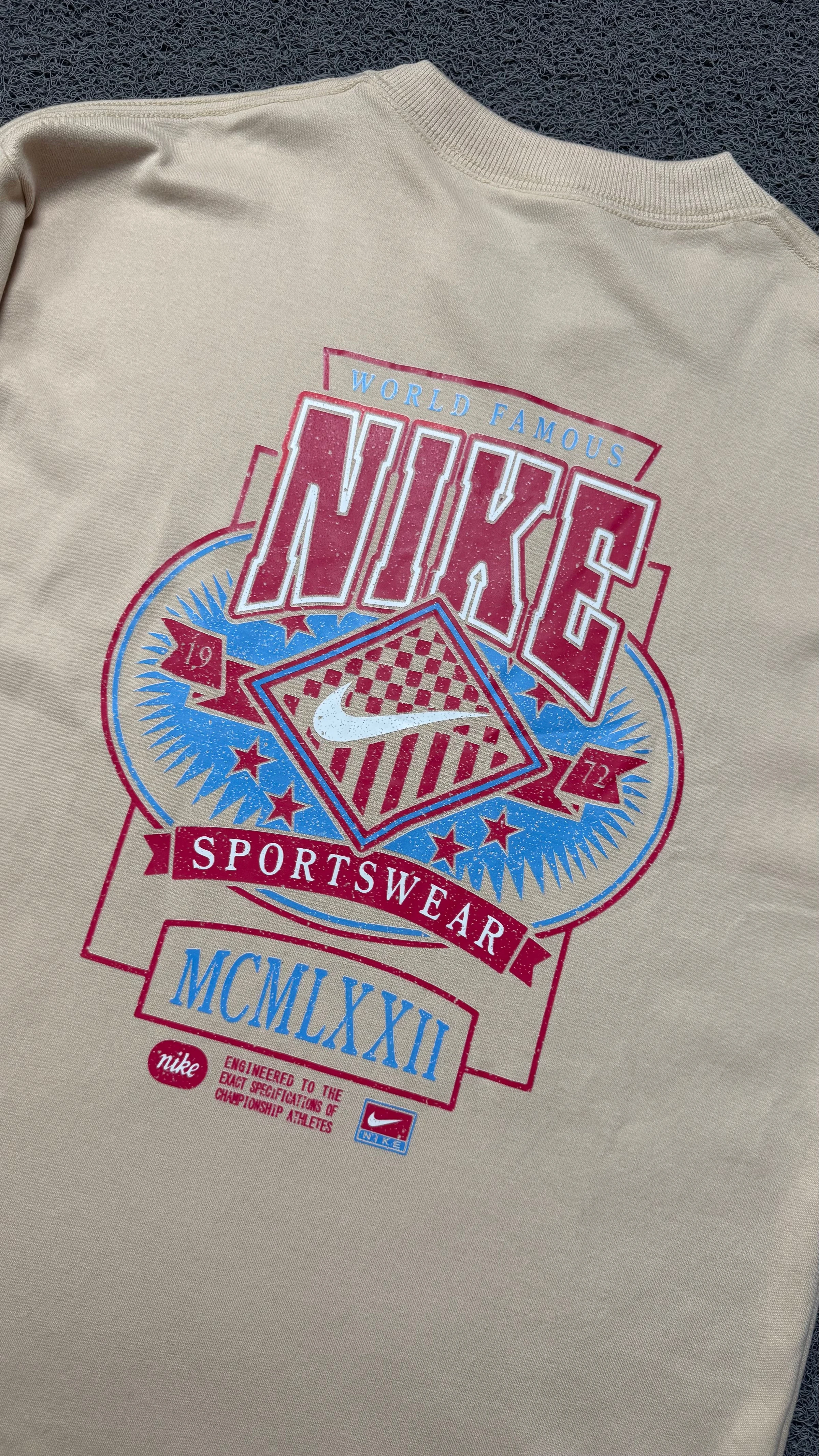 CAMISETA OVERSIZED NK MCM BEGE - 2