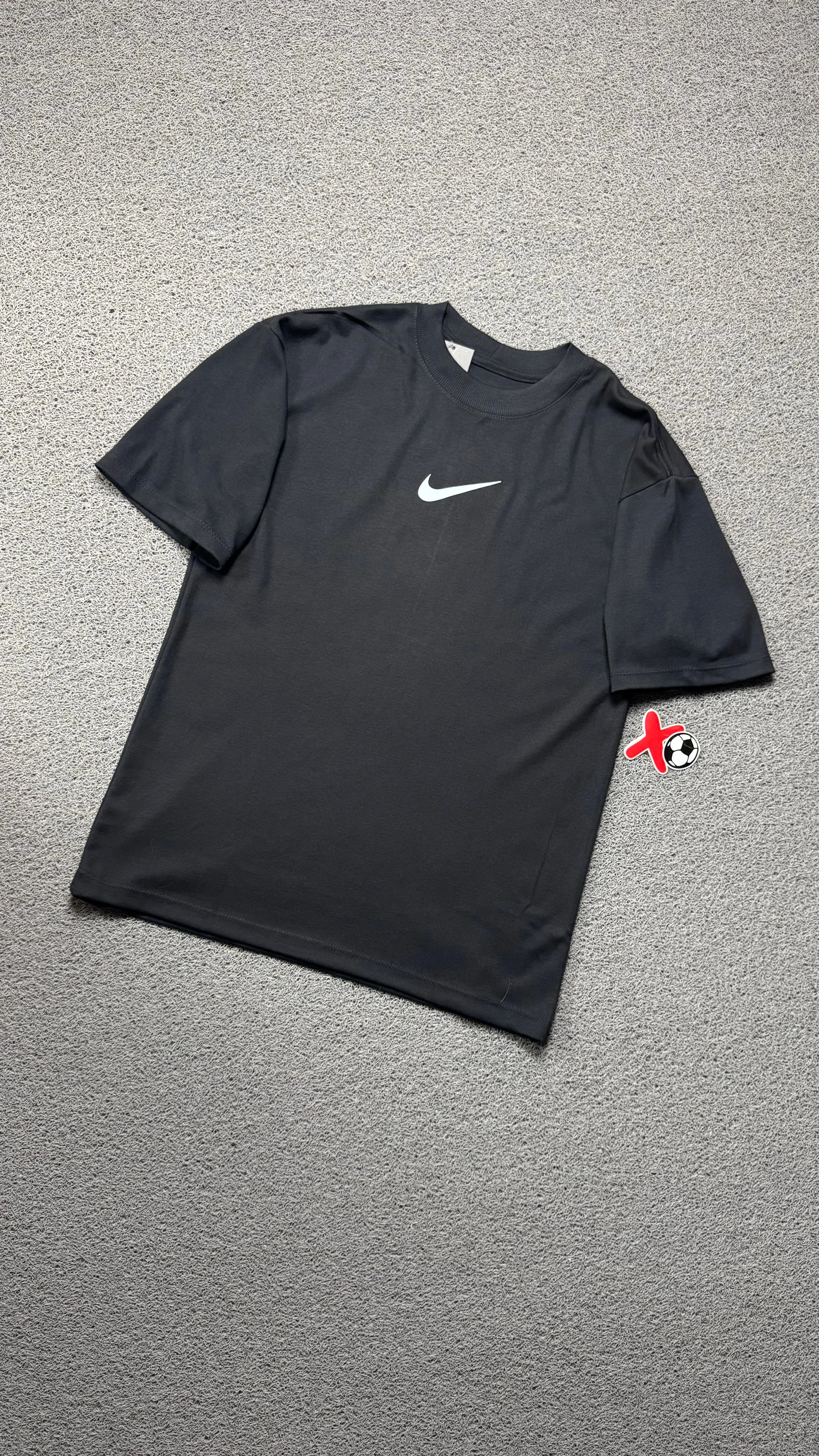 CAMISETA OVERSIZED NK AIR PRETA - 3