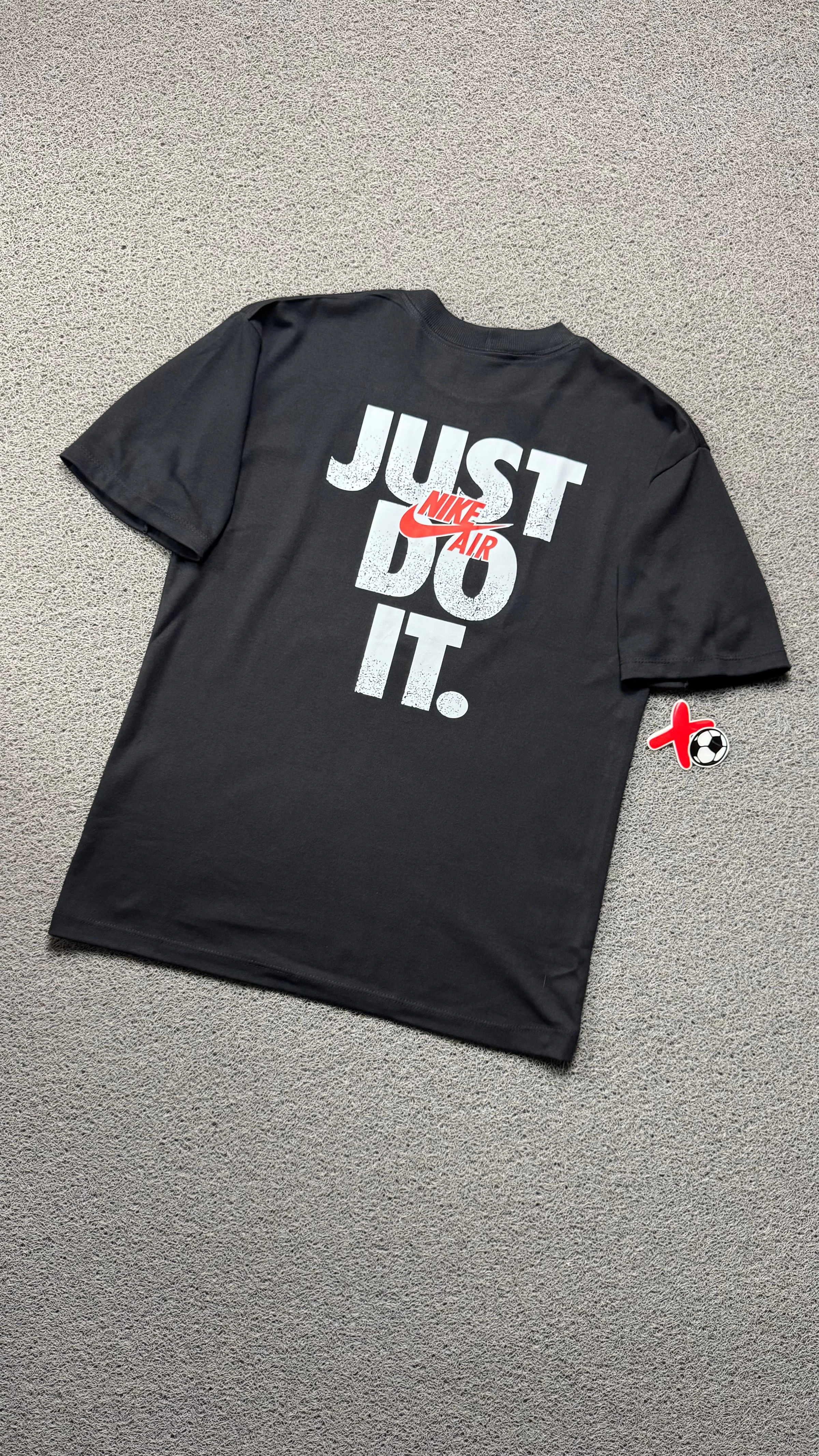 CAMISETA OVERSIZED NK AIR PRETA - 1