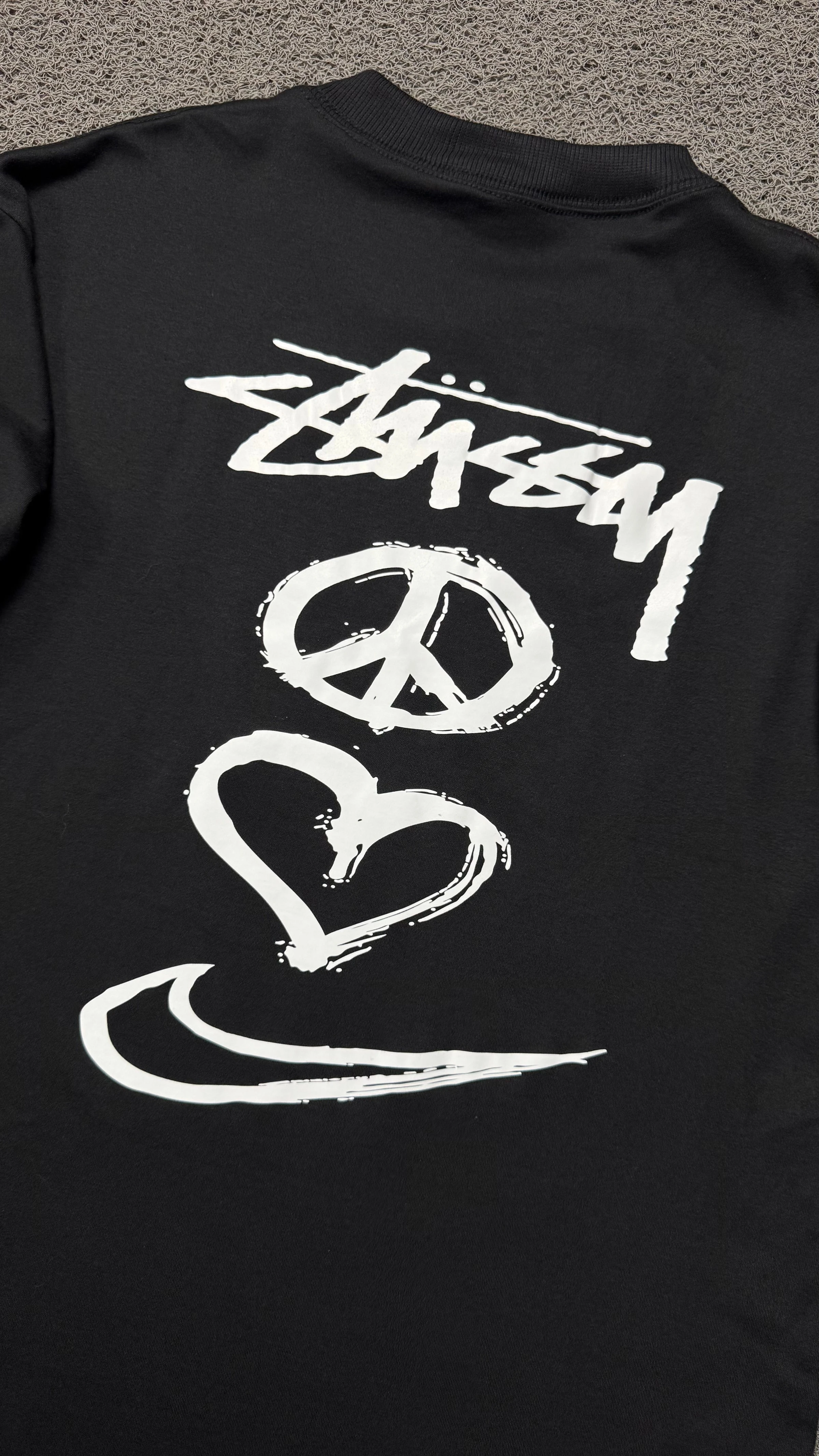 CAMISETA OVERSIZED NK STSSY PRETA - 2