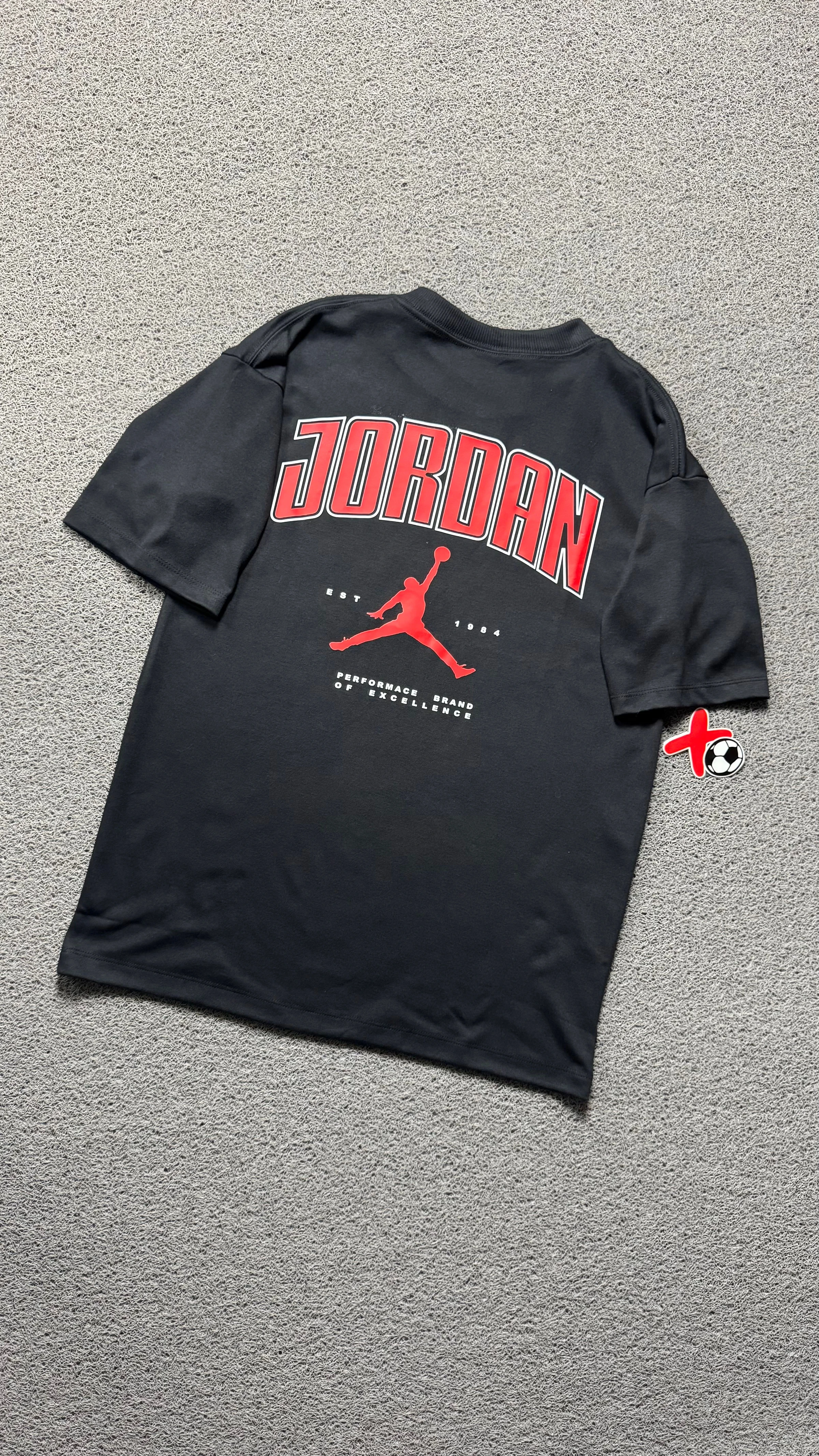 CAMISETA OVERSIZED JD PRETA - 1