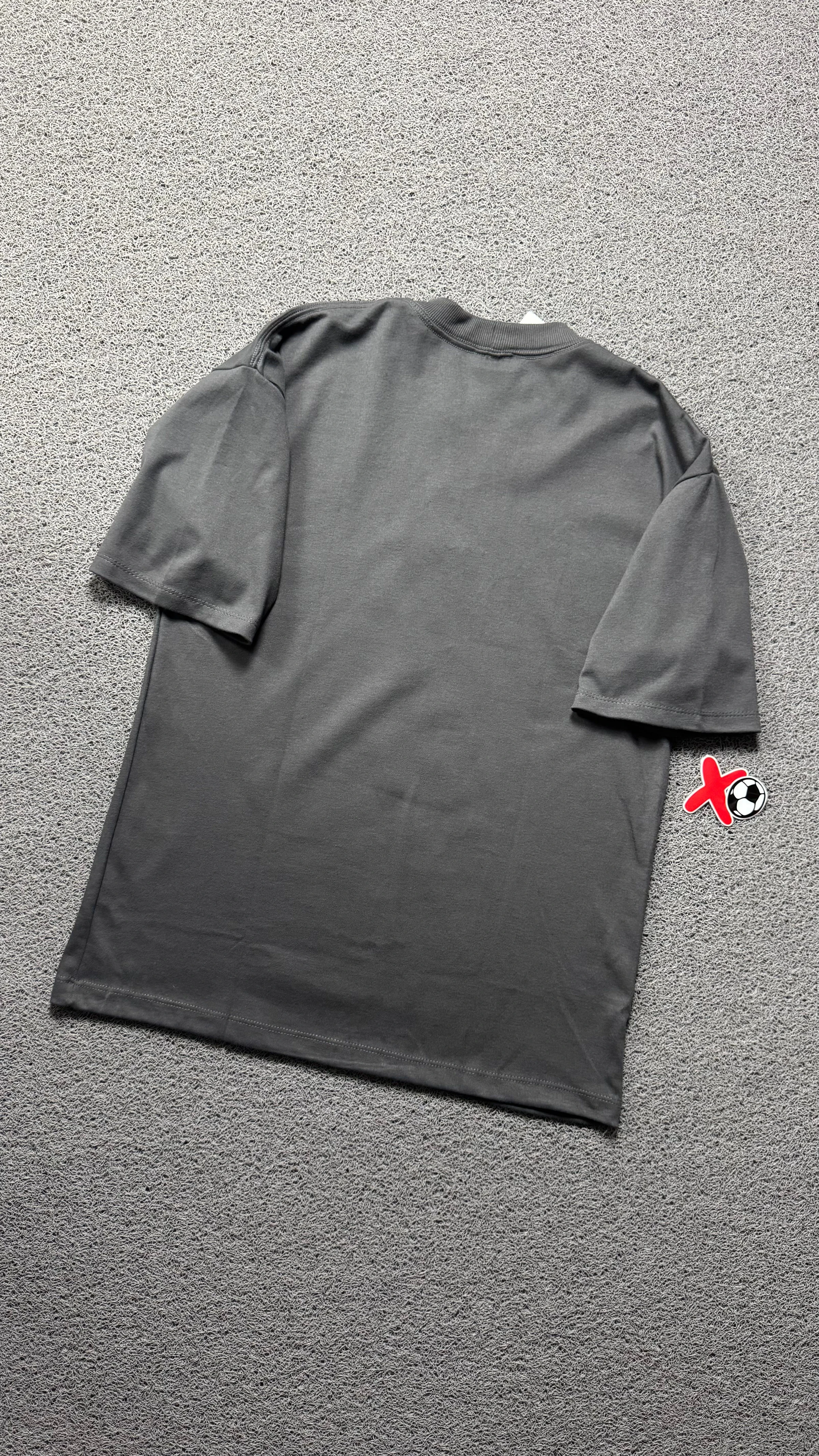 CAMISETA OVERSIZED JD BORDADO CINZA - 3