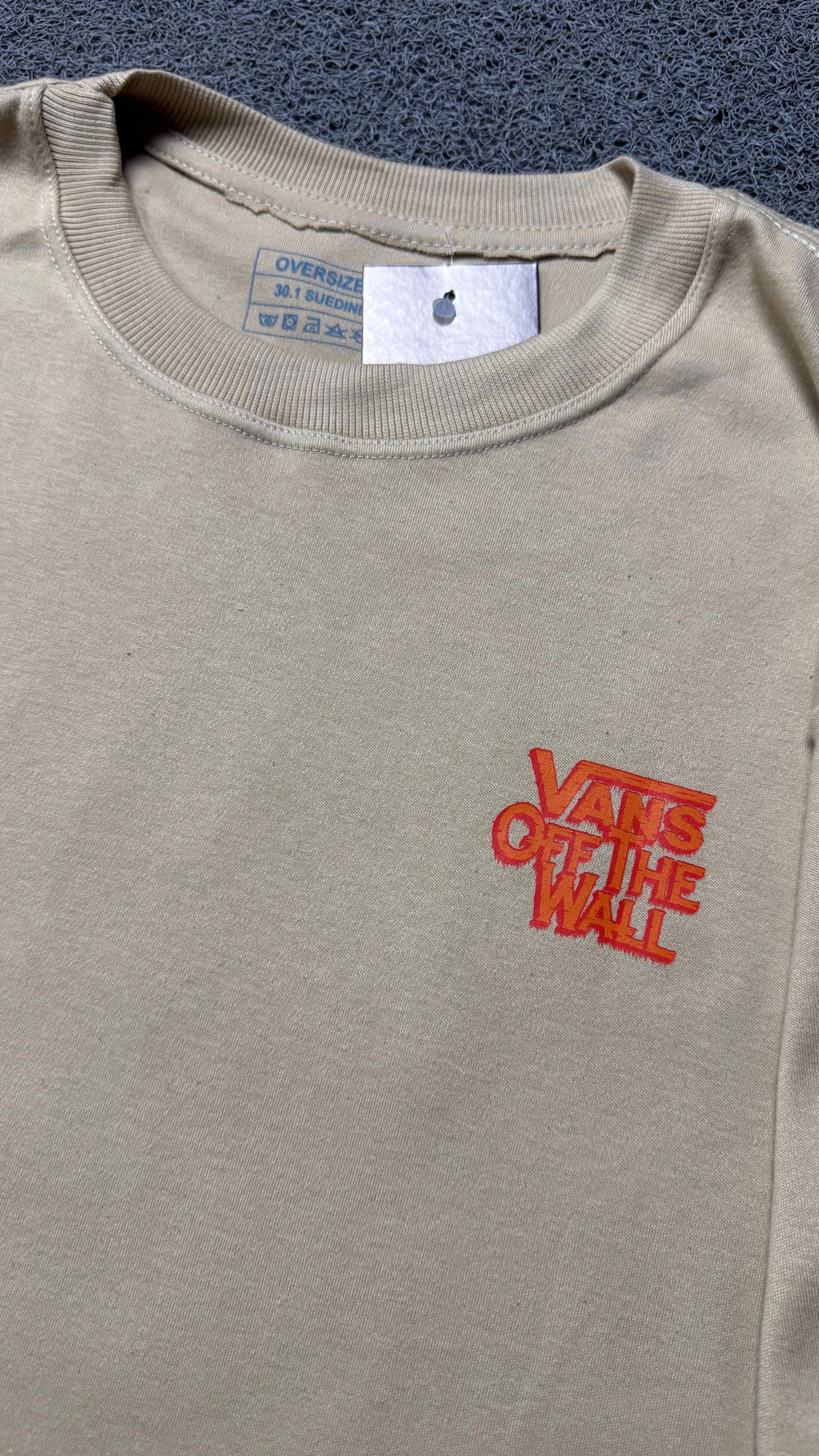 CAMISETA OVERSIZED VNS BEGE - 4