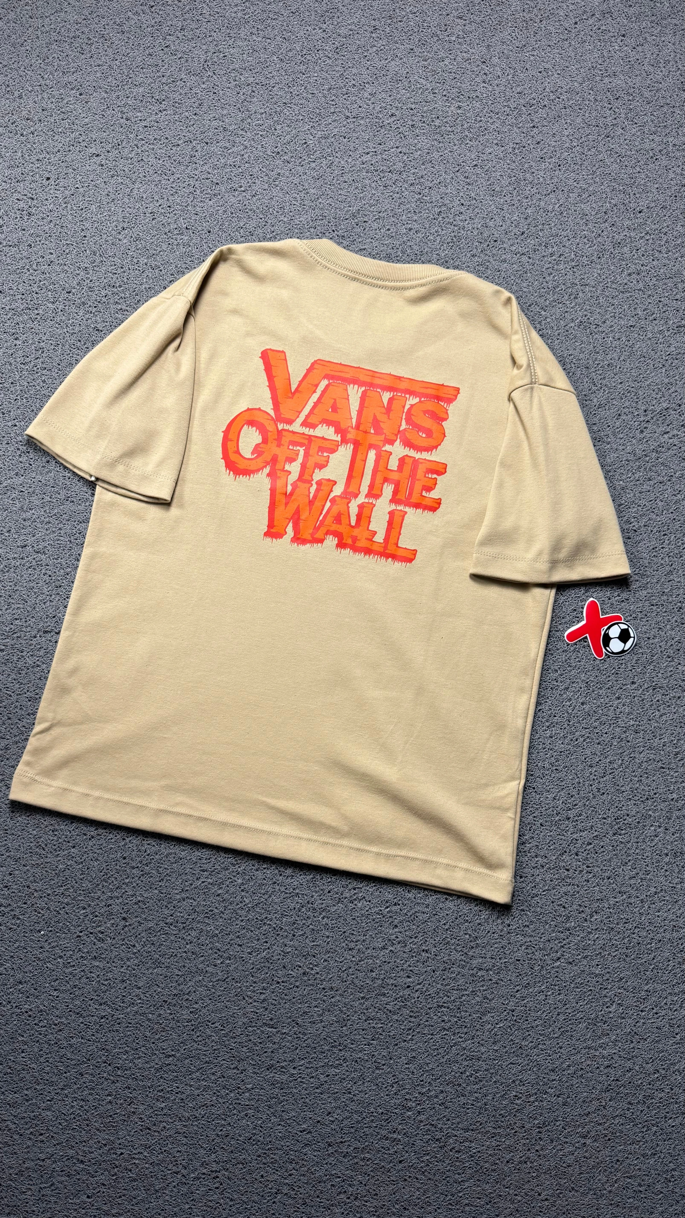 CAMISETA OVERSIZED VNS BEGE - 1