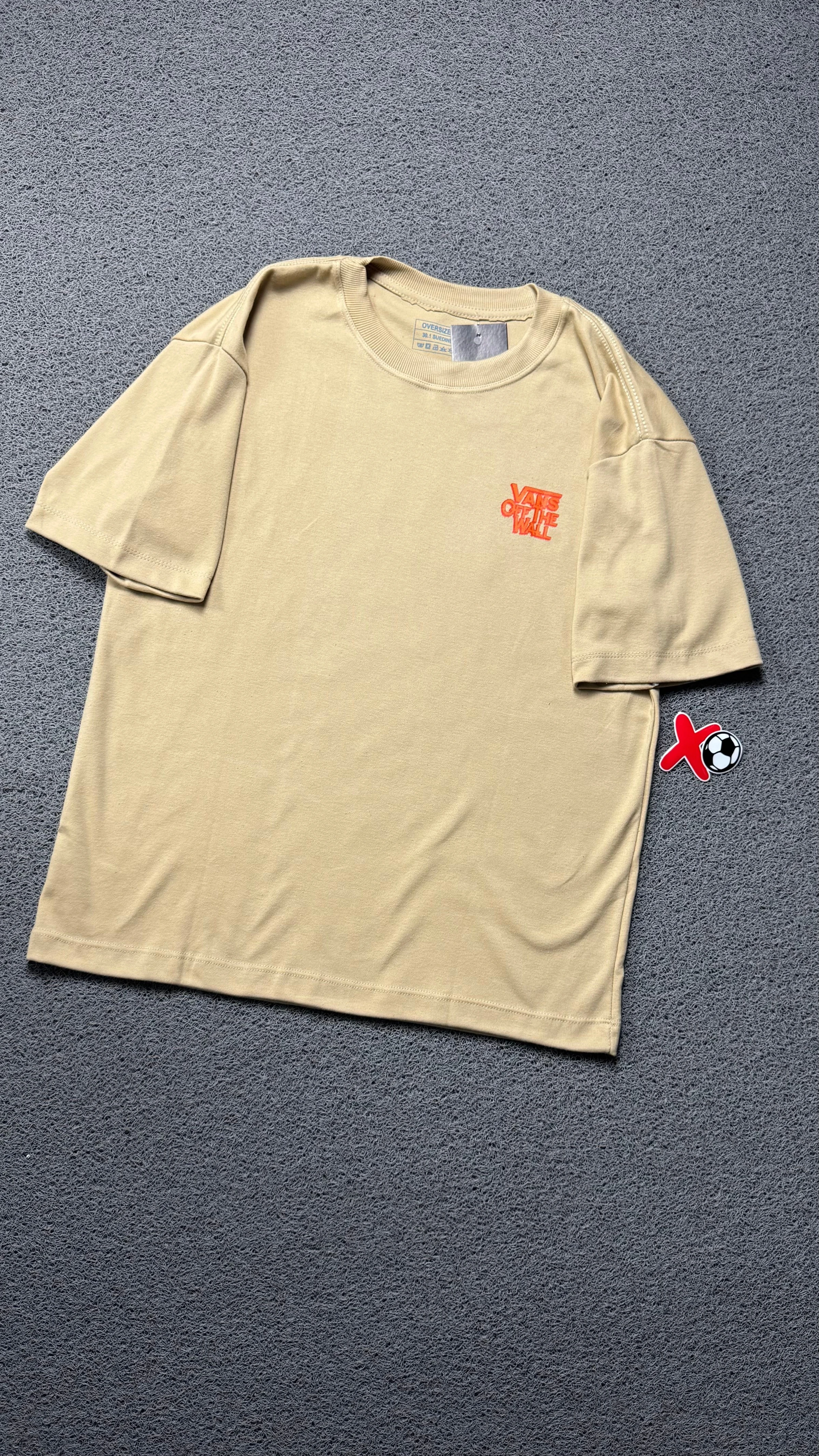 CAMISETA OVERSIZED VNS BEGE - 3