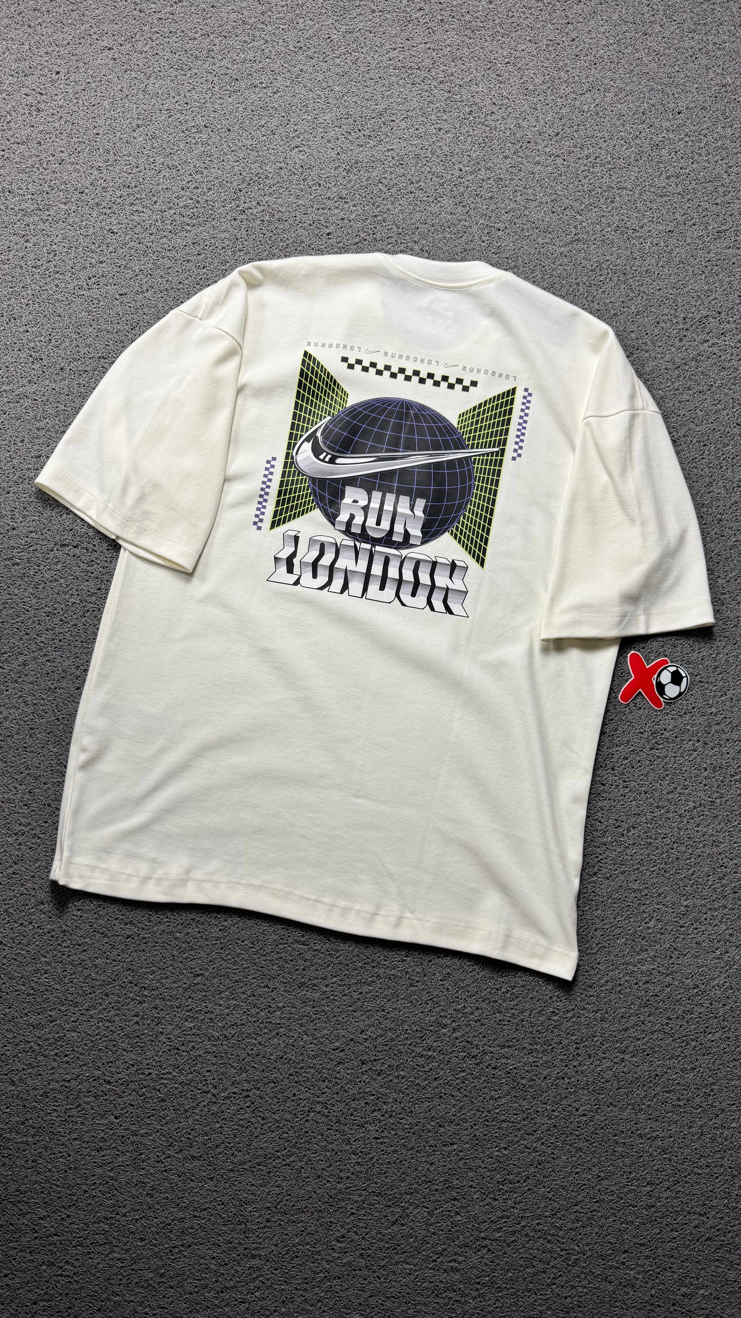 CAMISETA OVERSIZED NK LONDON OFF WHITE - 1