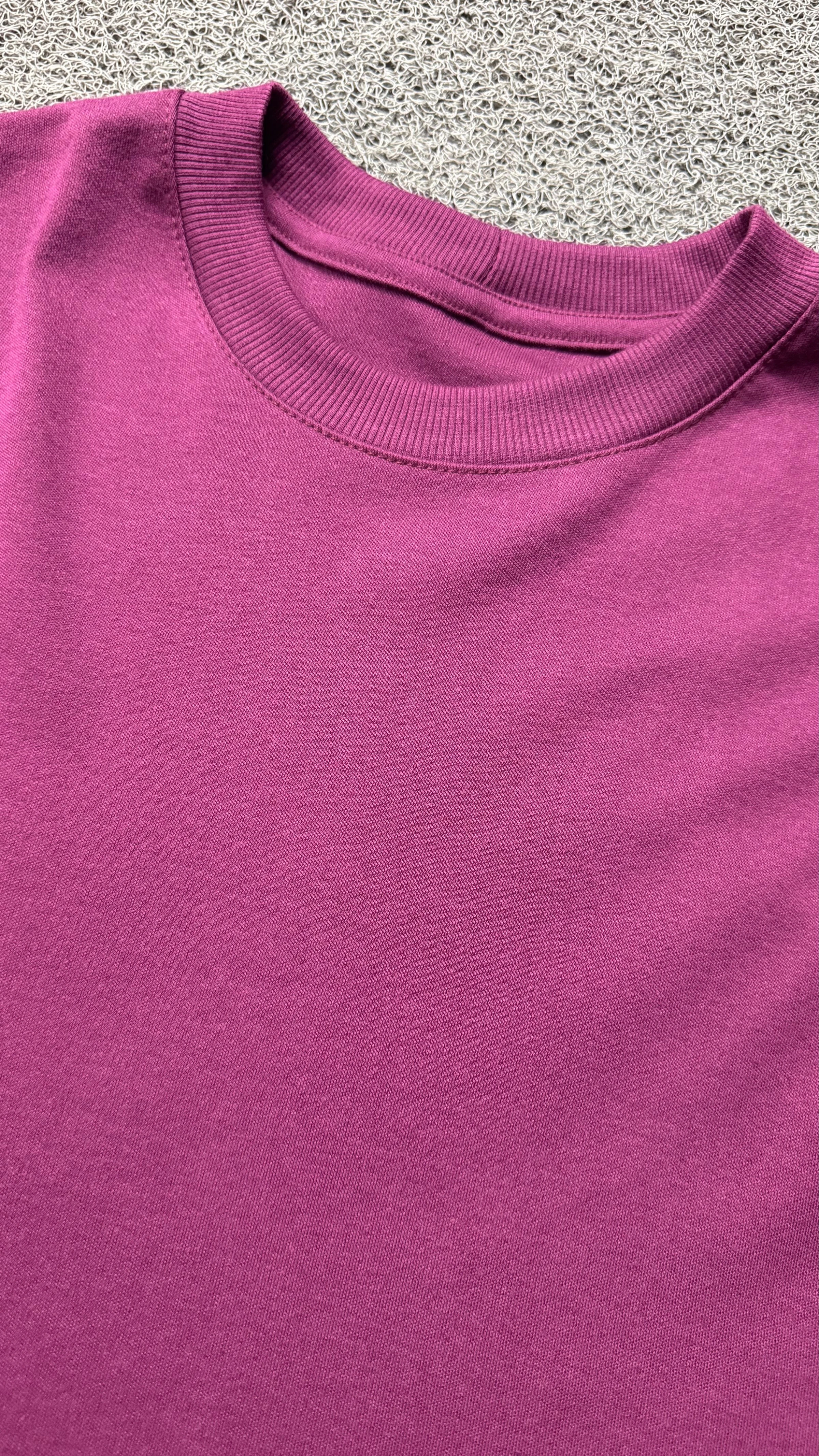 CAMISETA OVERSIZED ROXA LISA - 2