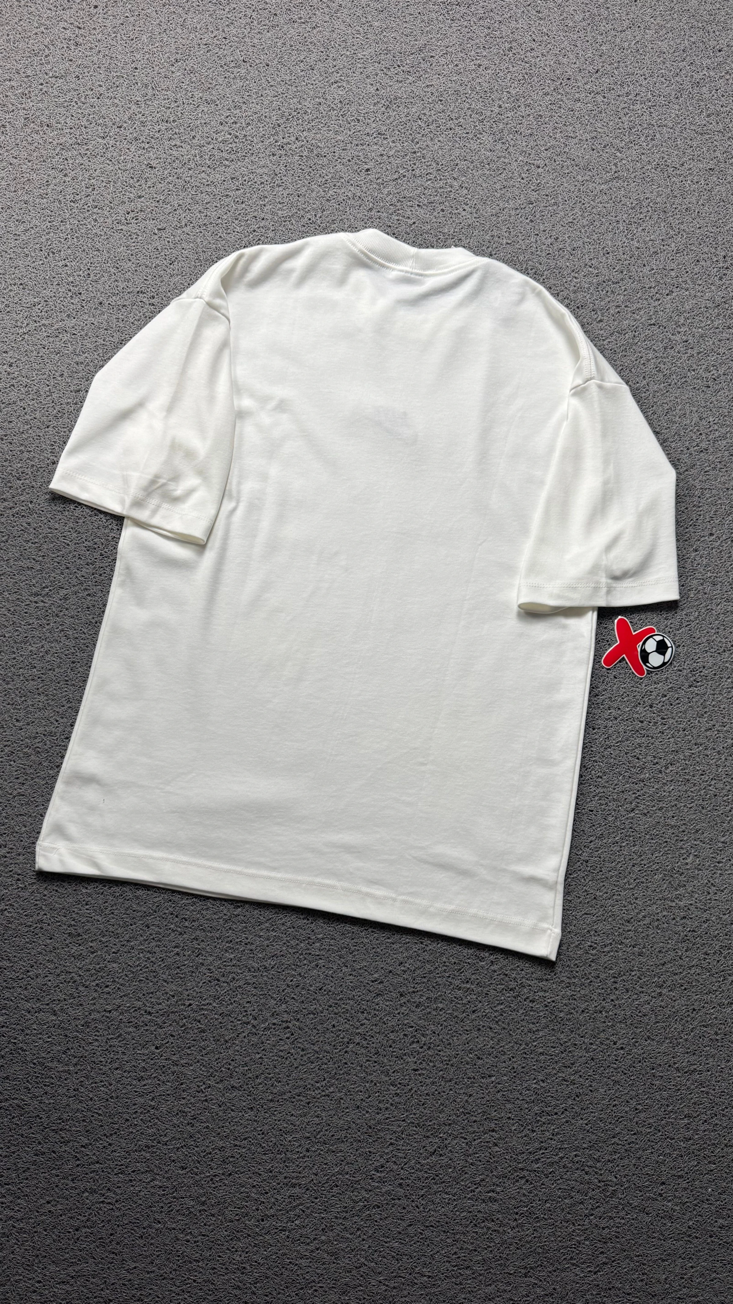 CAMISETA OVERSIZED NK BORDADO OFF WHITE - 3