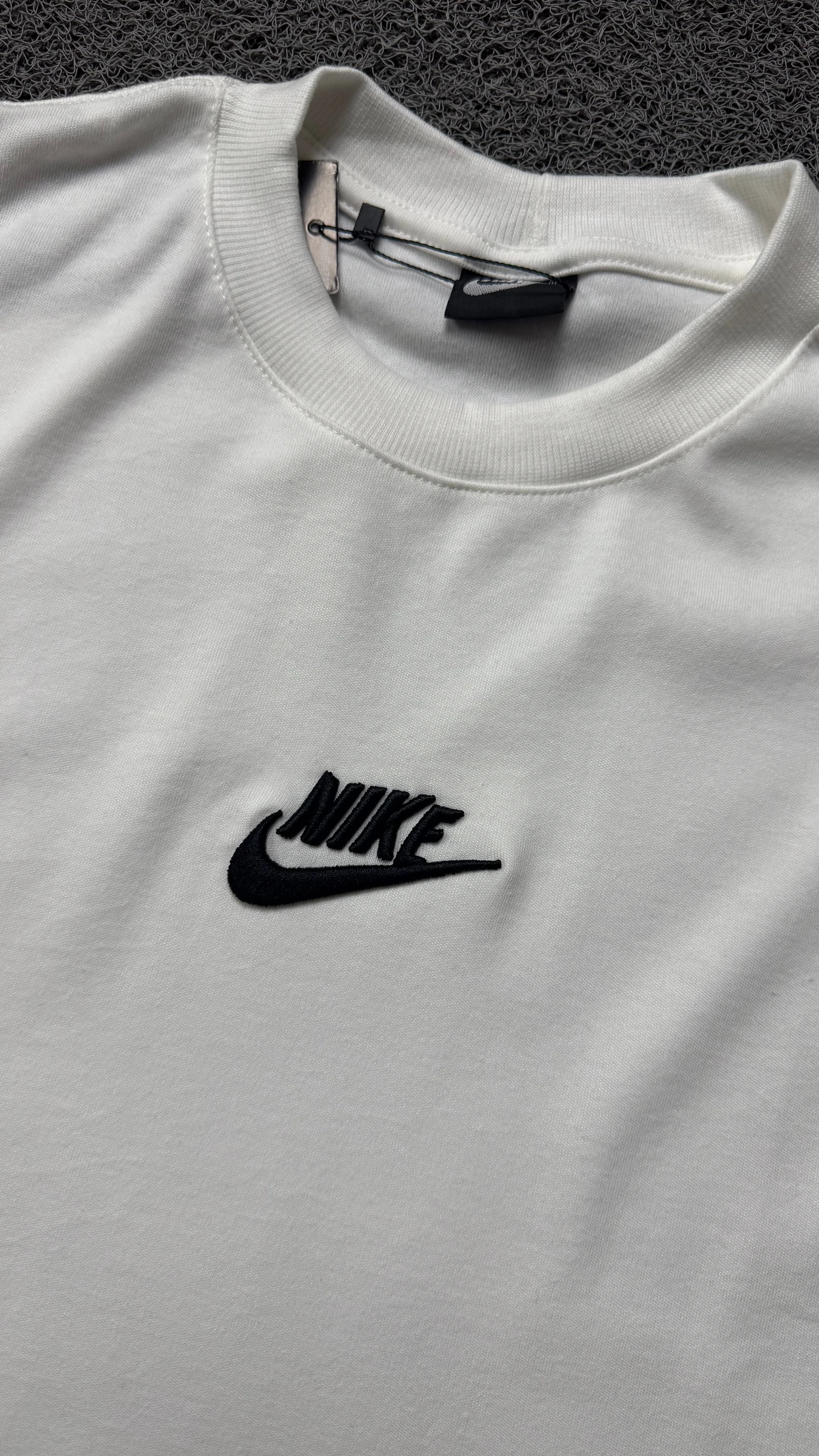 CAMISETA OVERSIZED NK BORDADO OFF WHITE - 2