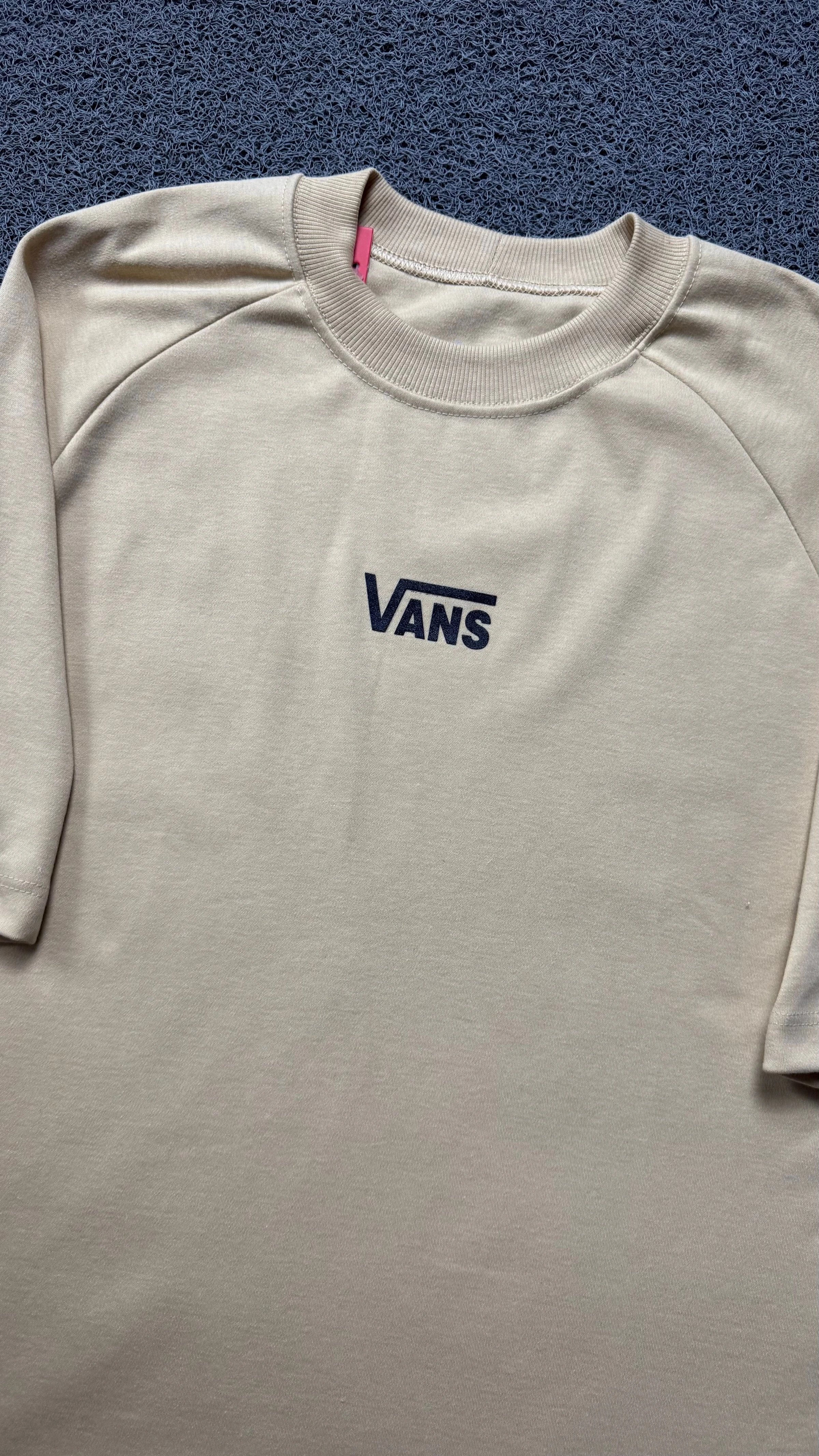 CAMISETA OVERSIZED RAGLAN VNS BEGE - 2