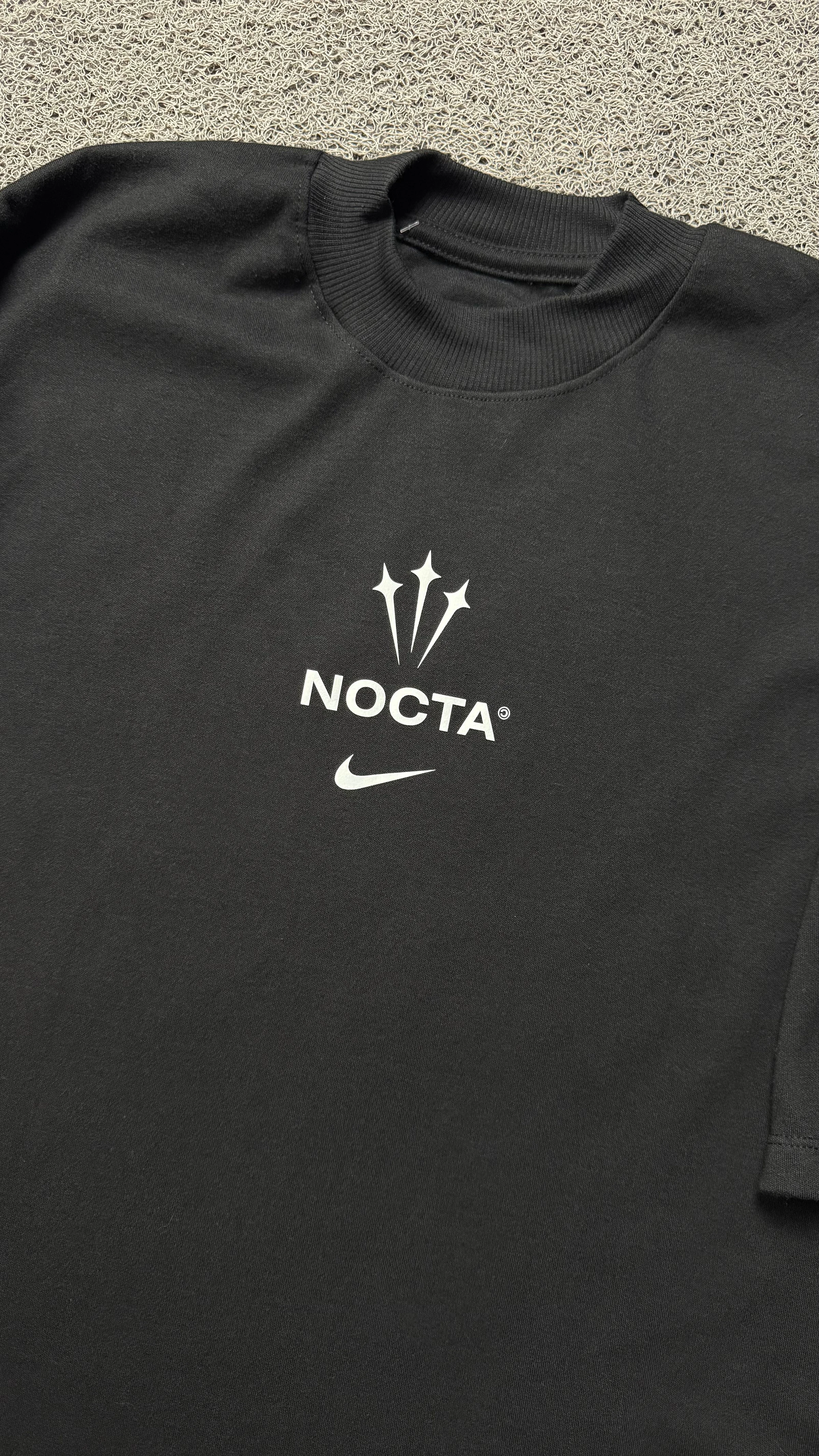 CAMISETA OVERSIZED NK NOCTA PRETA - 4