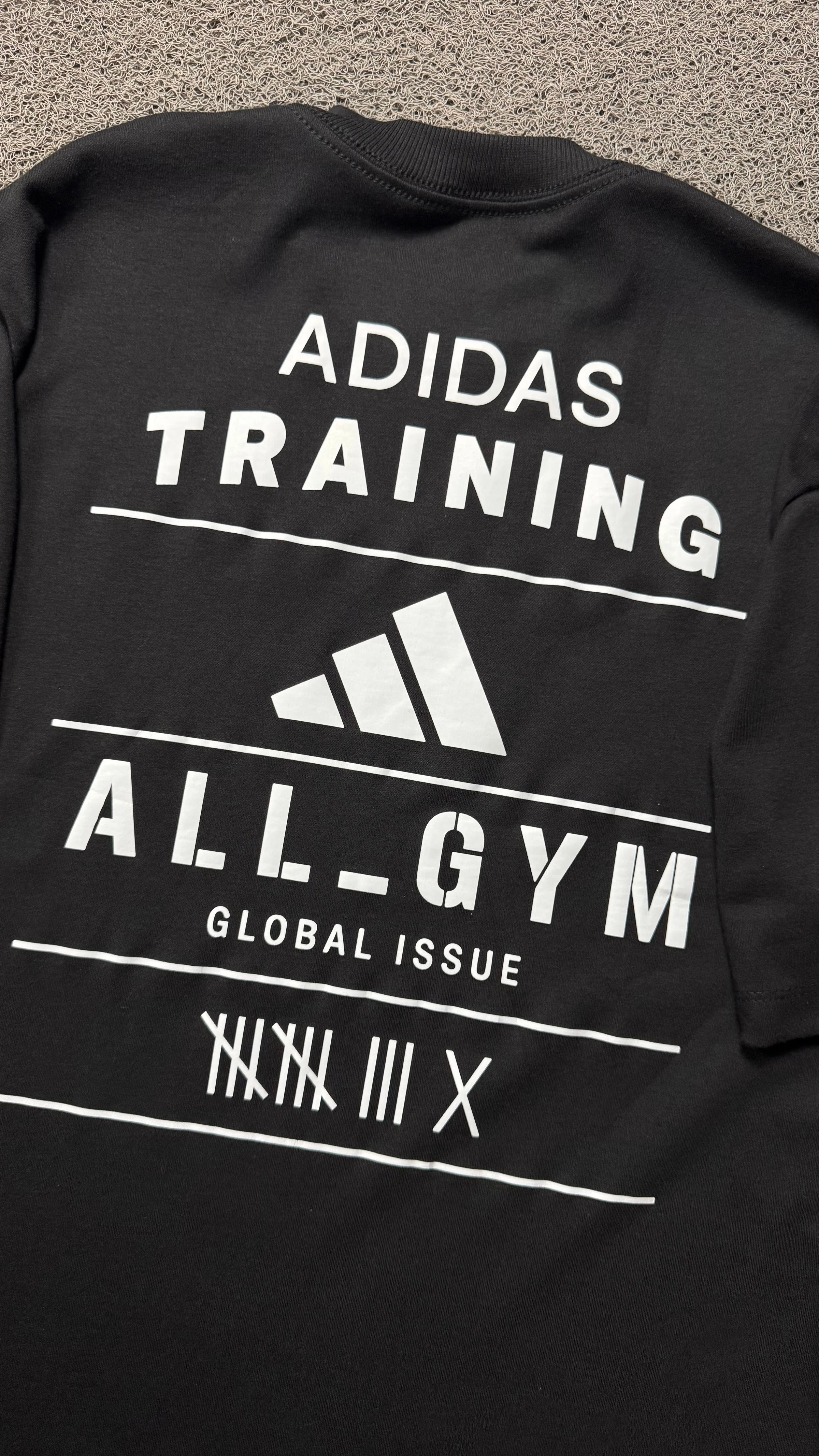 CAMISETA OVERSIZED AD GYM PRETA - 2