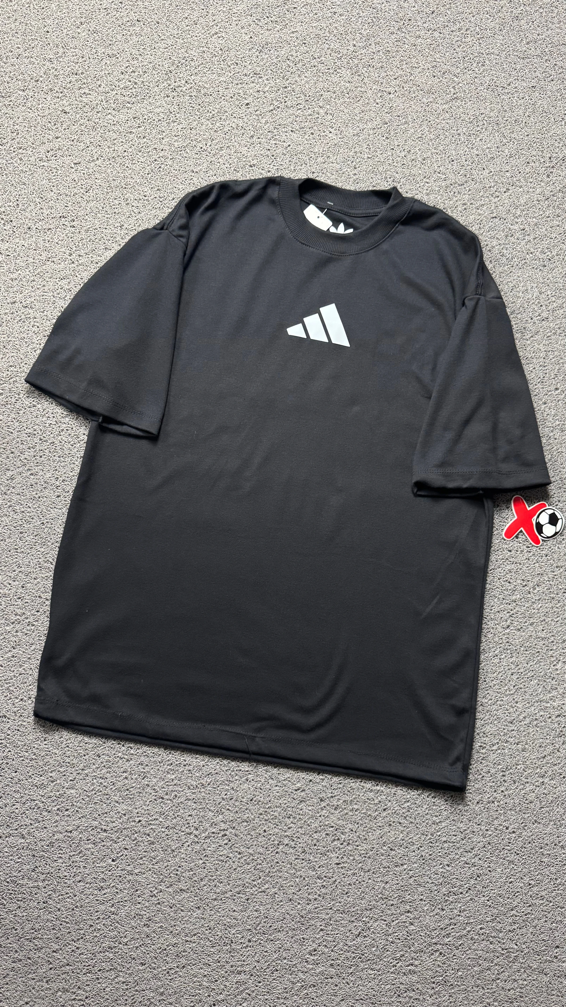 CAMISETA OVERSIZED AD GYM PRETA - 3