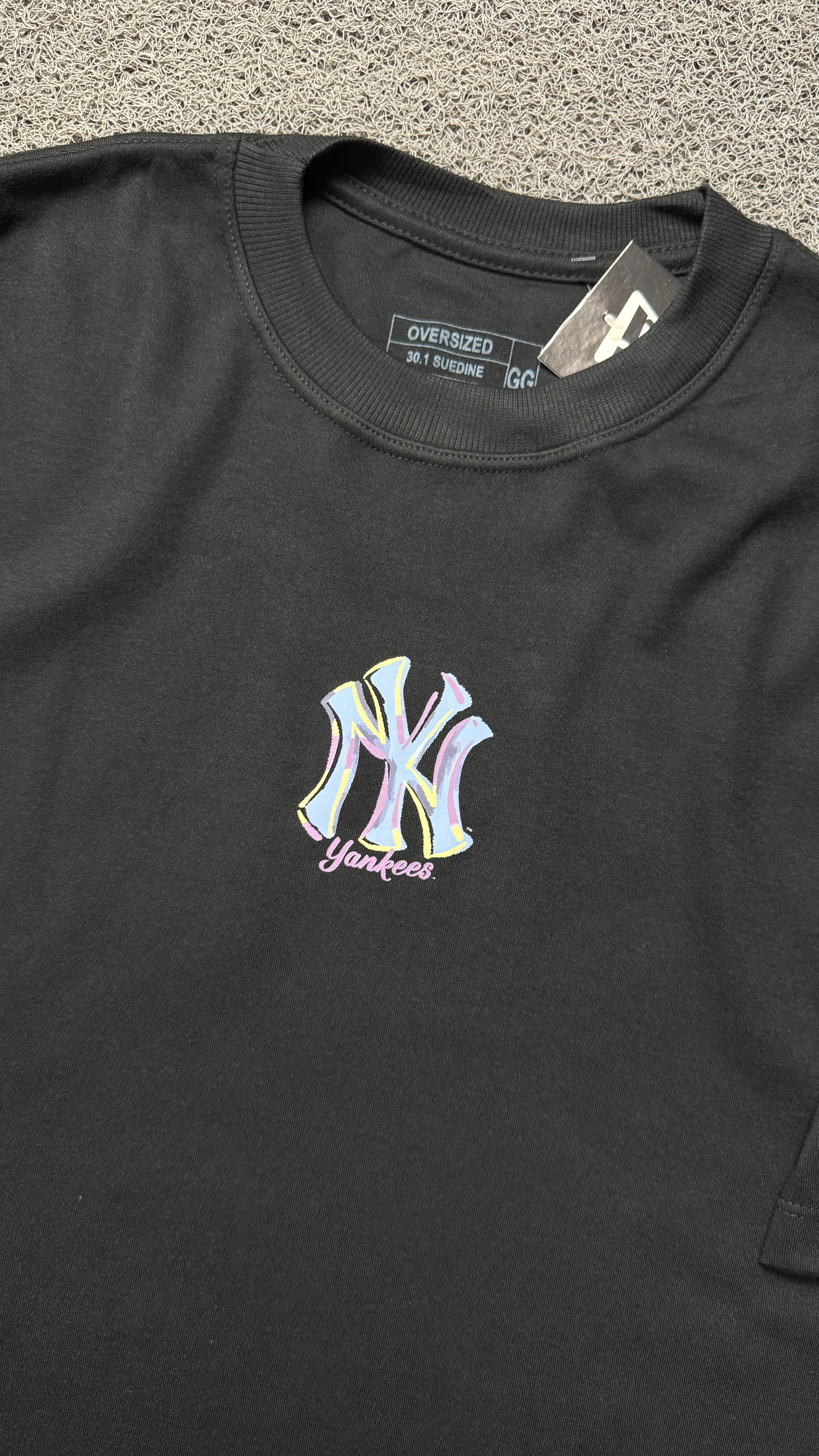 CAMISETA OVERSIZED NY PRETO - 4