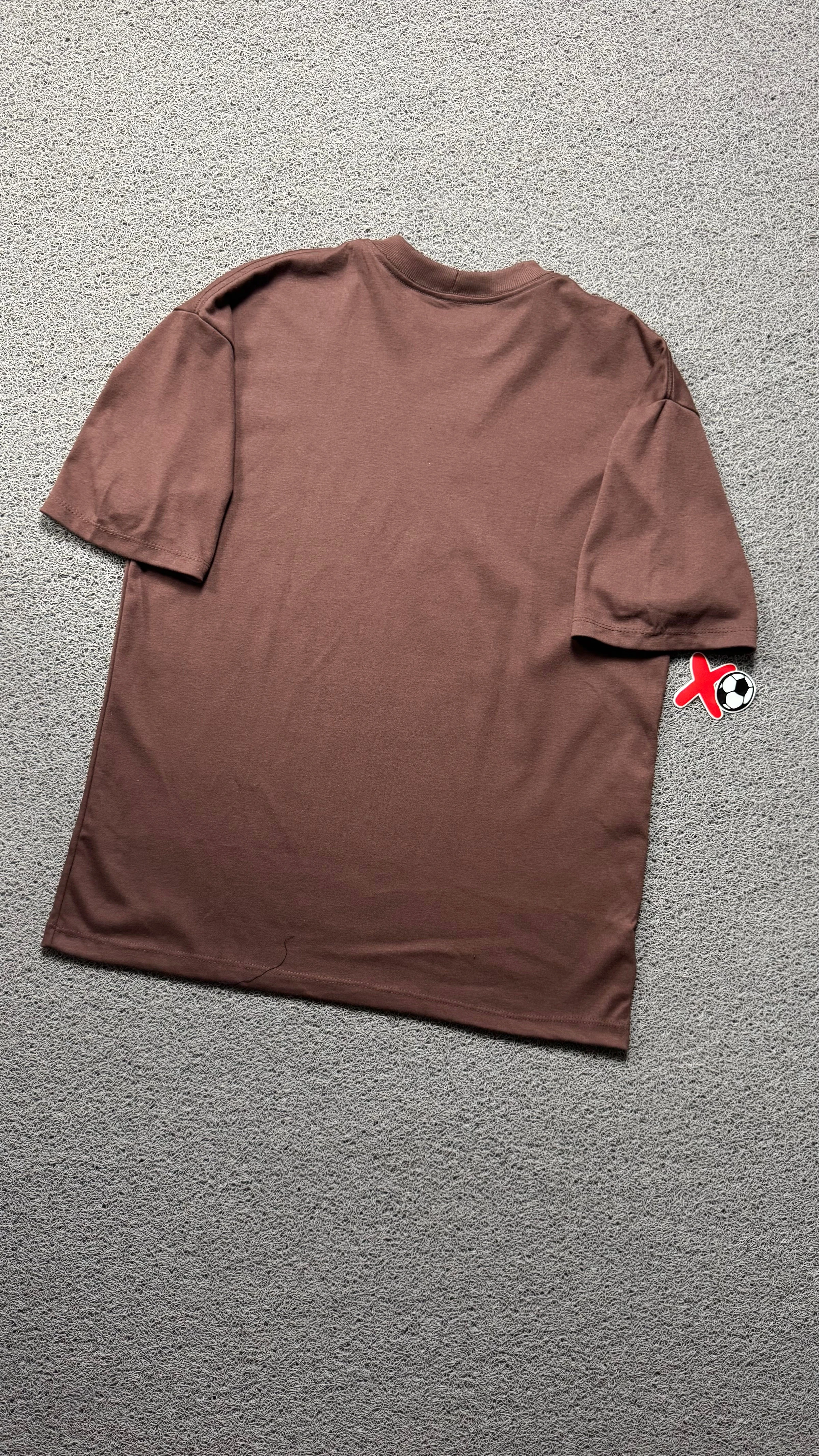 CAMISETA OVERSIZED MARROM LISA - 3