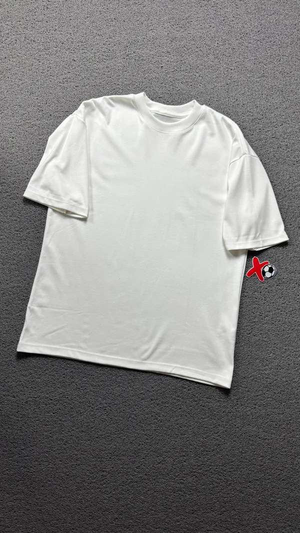 CAMISETA OVERSIZED BRANCA LISA