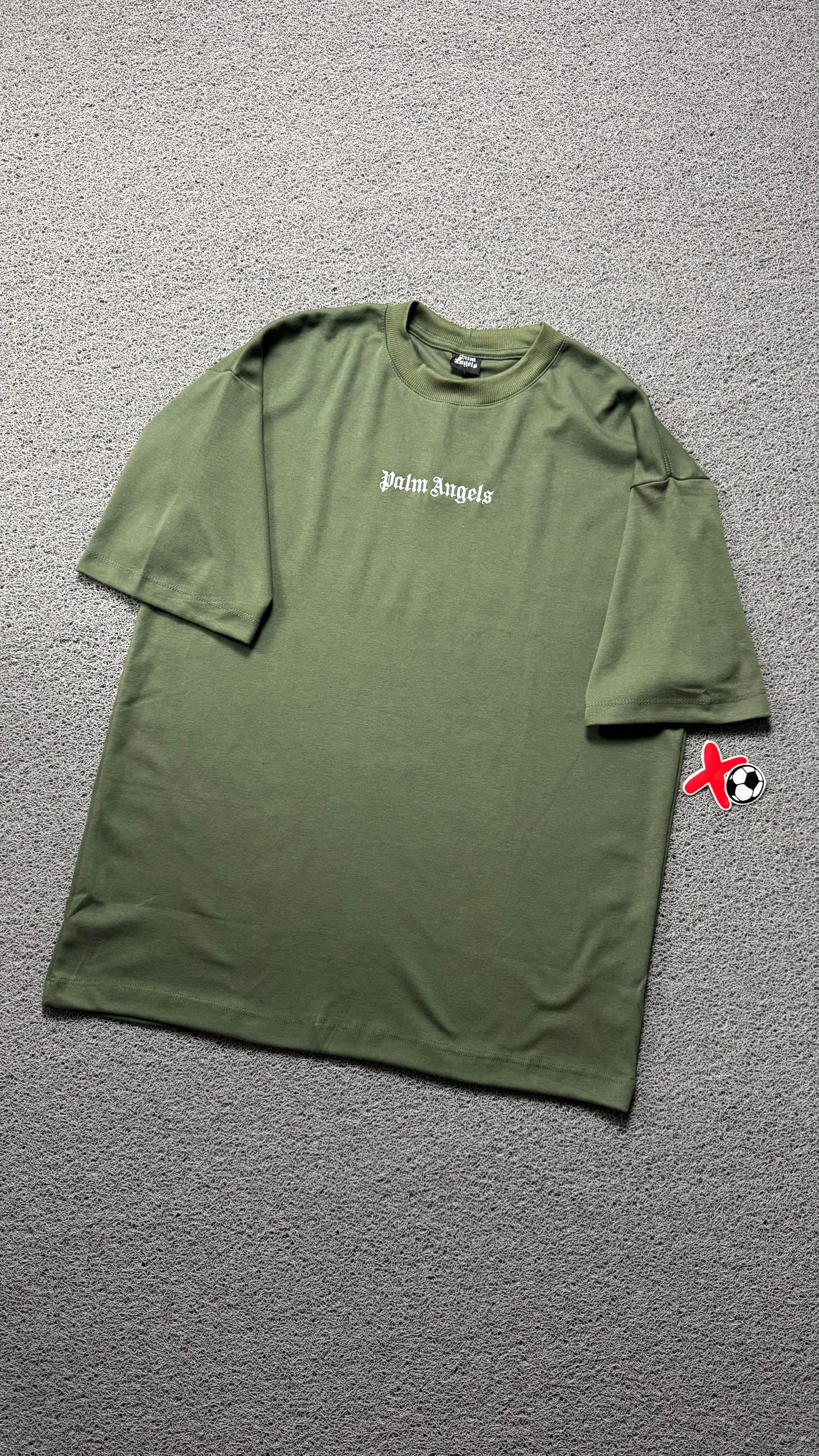 CAMISETA OVERSIZED PALM VERDE - 1