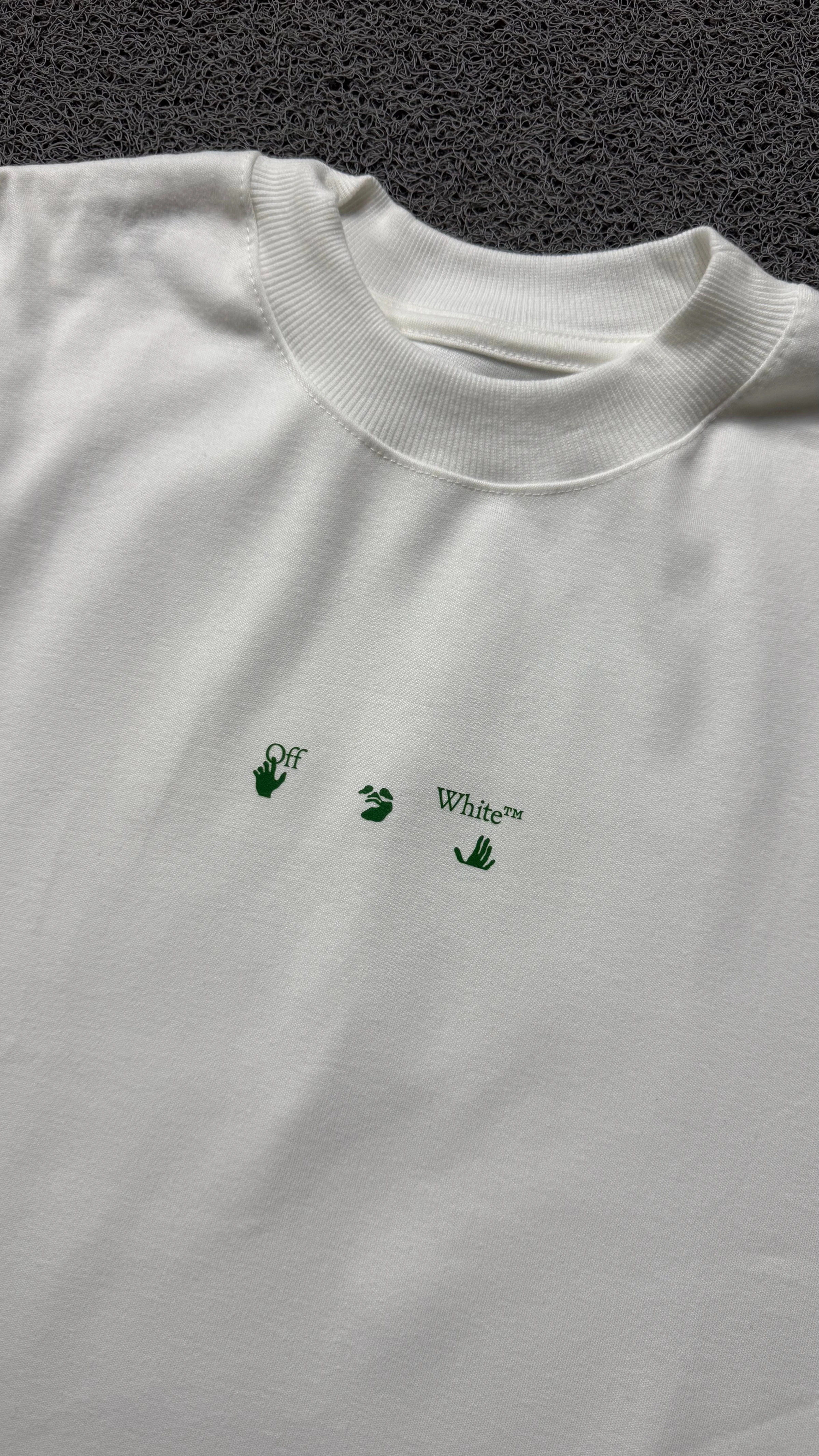 CAMISETA OVERSIZED PLUS OFFW BRANCA - 4