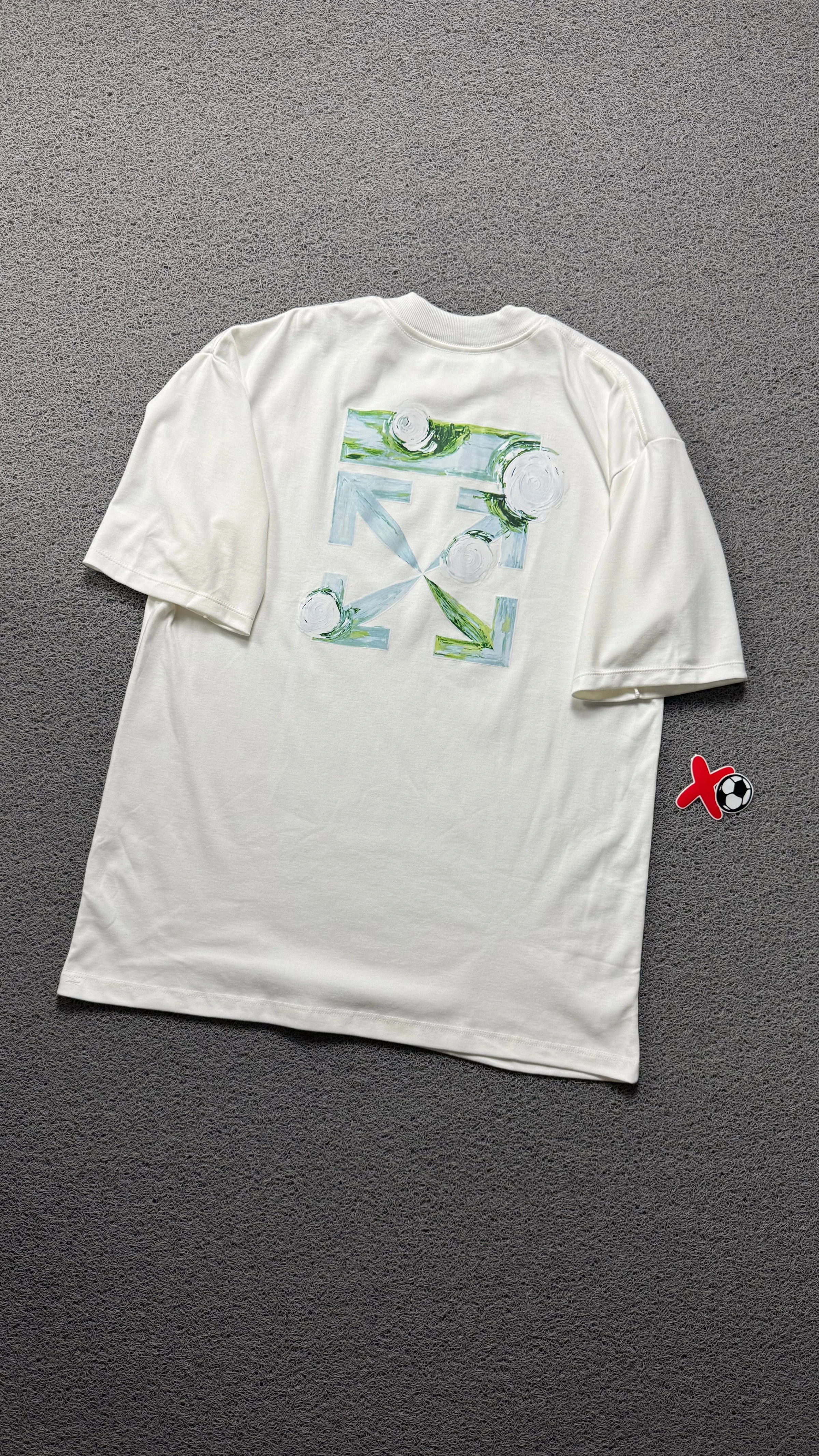 CAMISETA OVERSIZED PLUS OFFW BRANCA - 1