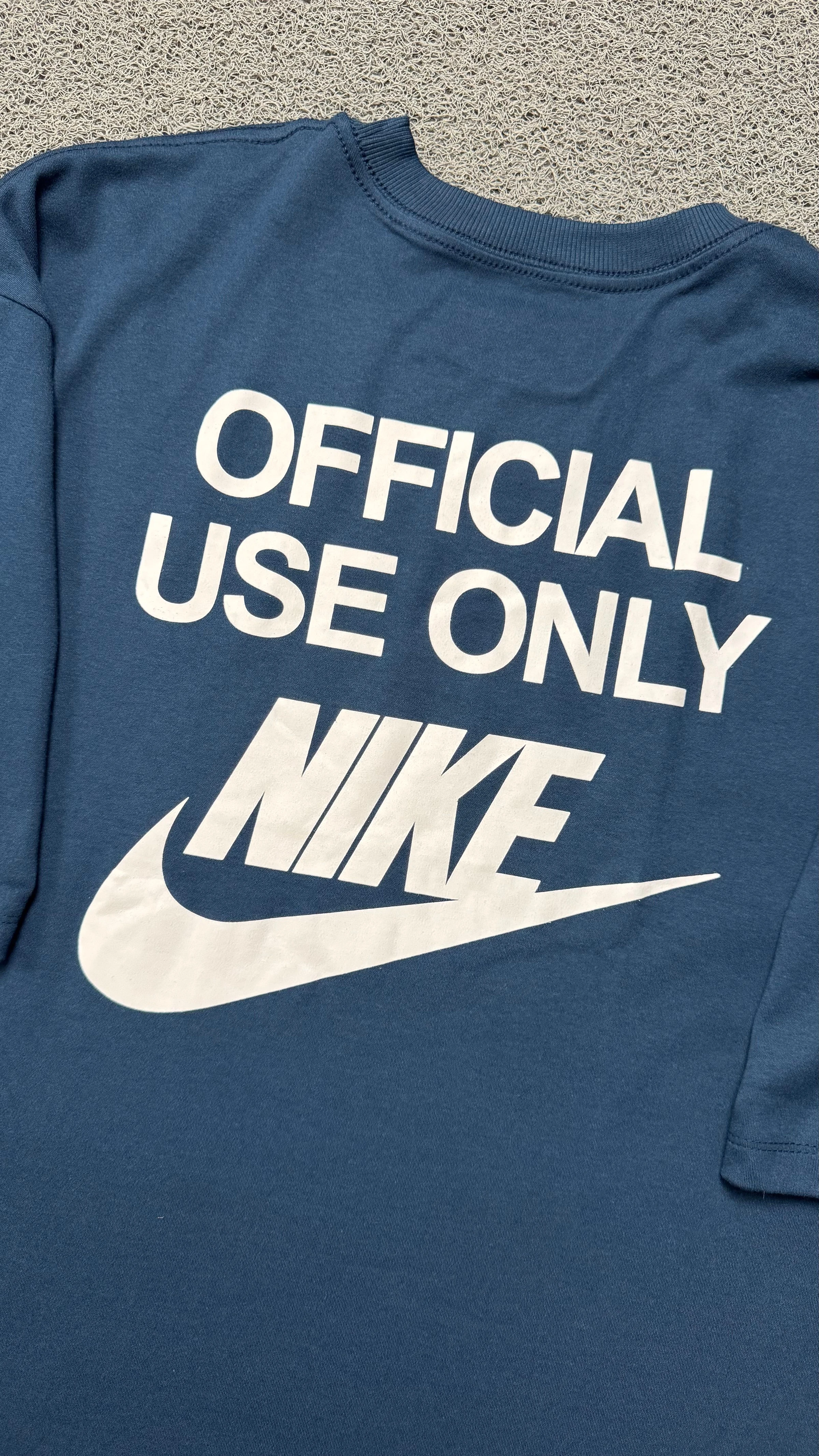 CAMISETA OVERSIZED PLUS NK AZUL MARINHO - 2