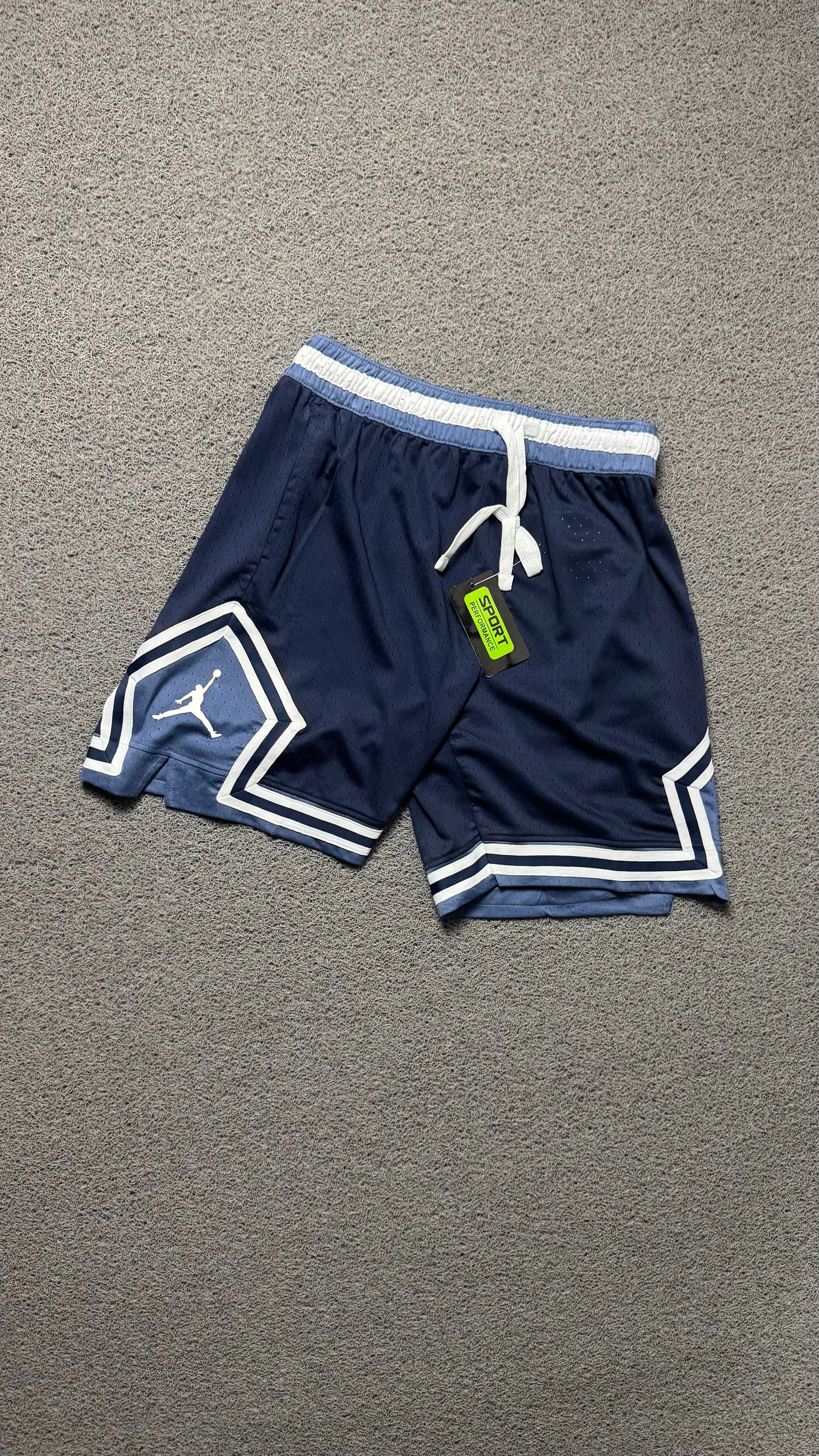 SHORTS NBA JORDAN AZUL - 1