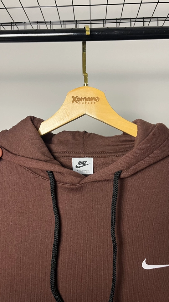 MOLETOM NK BASIC MARROM CANGURU - 4