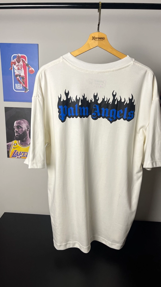 CAMISETA OVERSIZED PLM ANGELS BRANCA