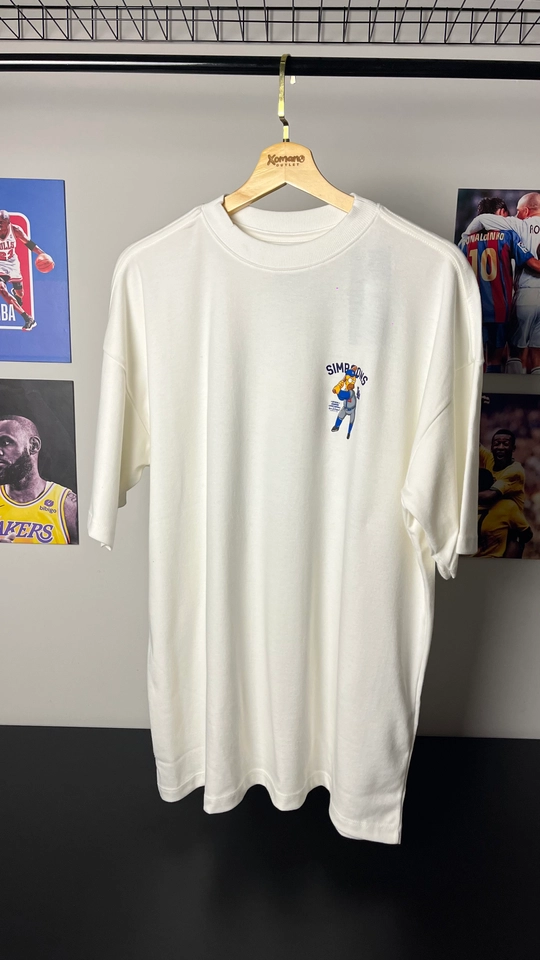 CAMISETA OVERSIZED SIMPSON OFF WHITE - 2