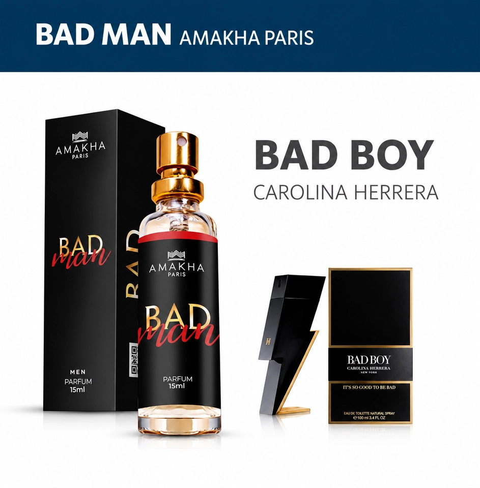 Bad Man 15ml - Insp. no Bad Boy