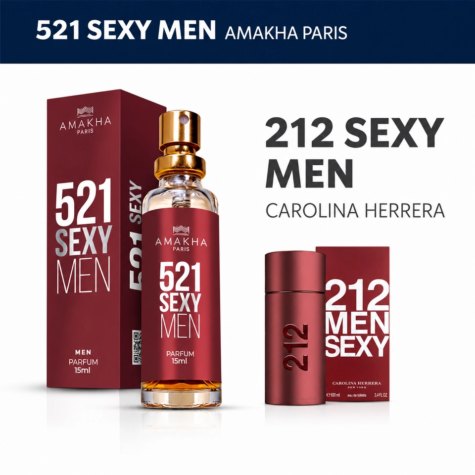 521 Sexy Men 15ml - Insp. 212 Sexy Men