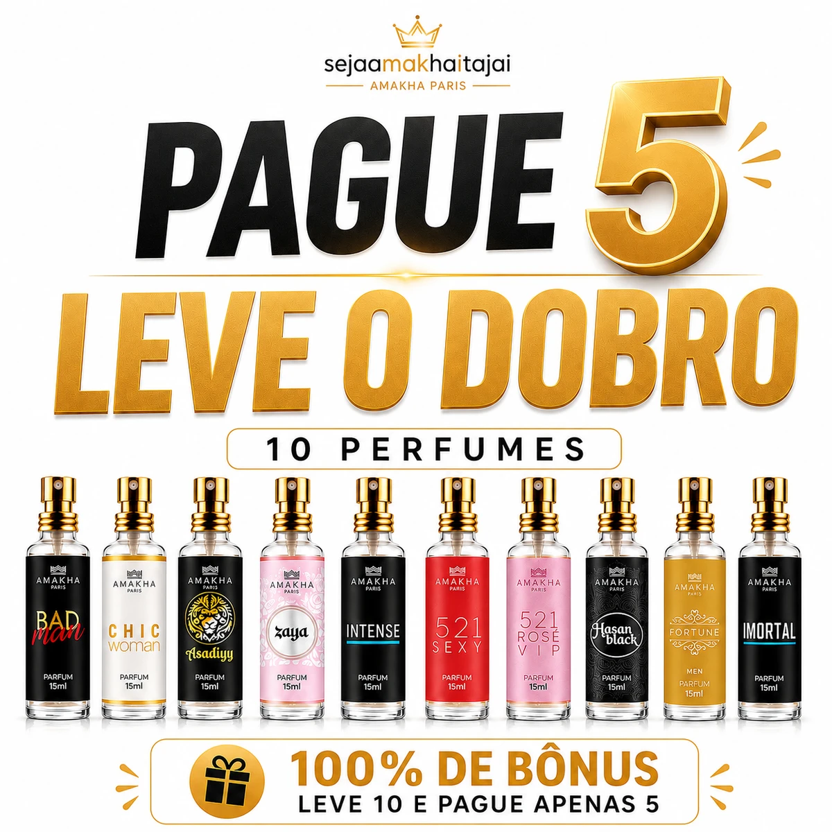 Pague 5 e Leve o Dobro  