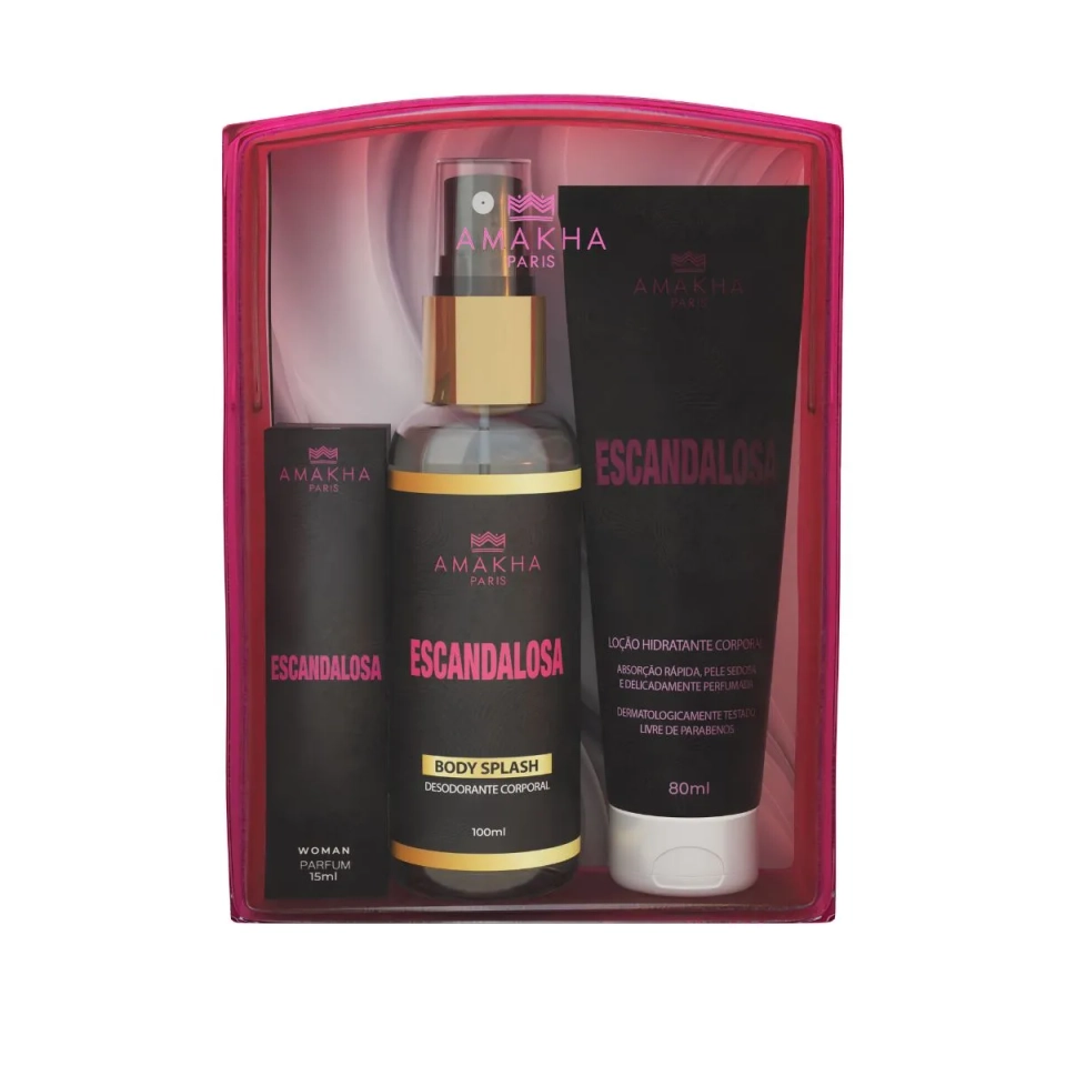 Kit Escandalosa com Nécessaire - Insp. Scandal