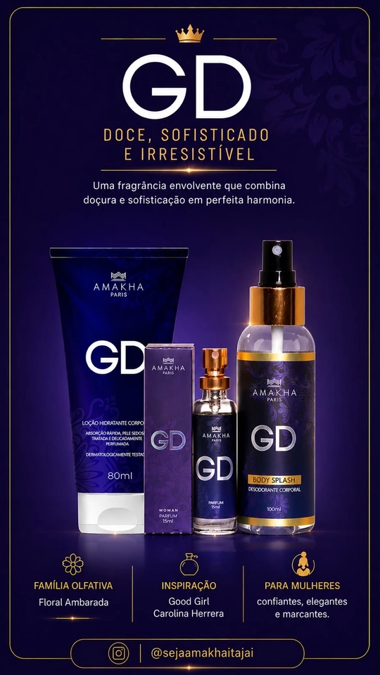 Kit GD com Nécessaire - Insp. Good Girl - 2