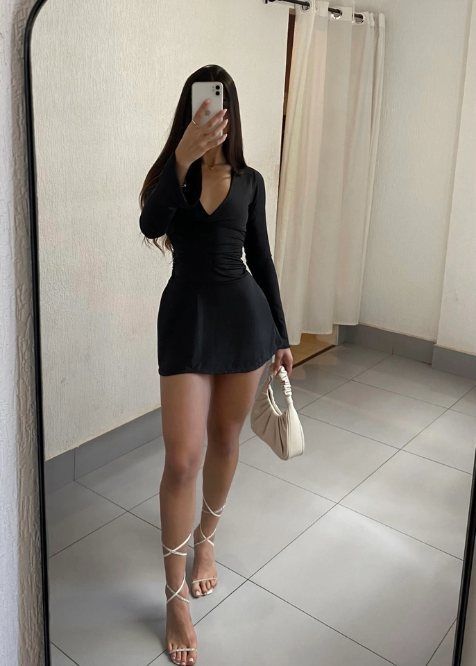 Vestido Malibu - Manga - imagem 1