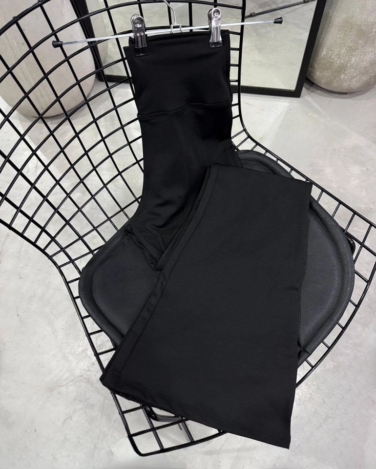 Legging Flare - Preta - 3