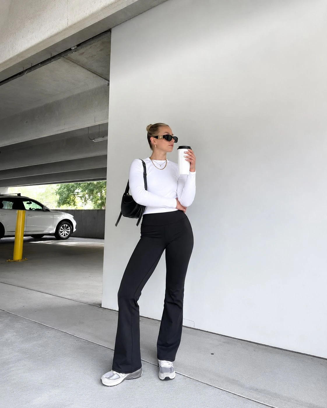 Legging Flare - Marrom - 4