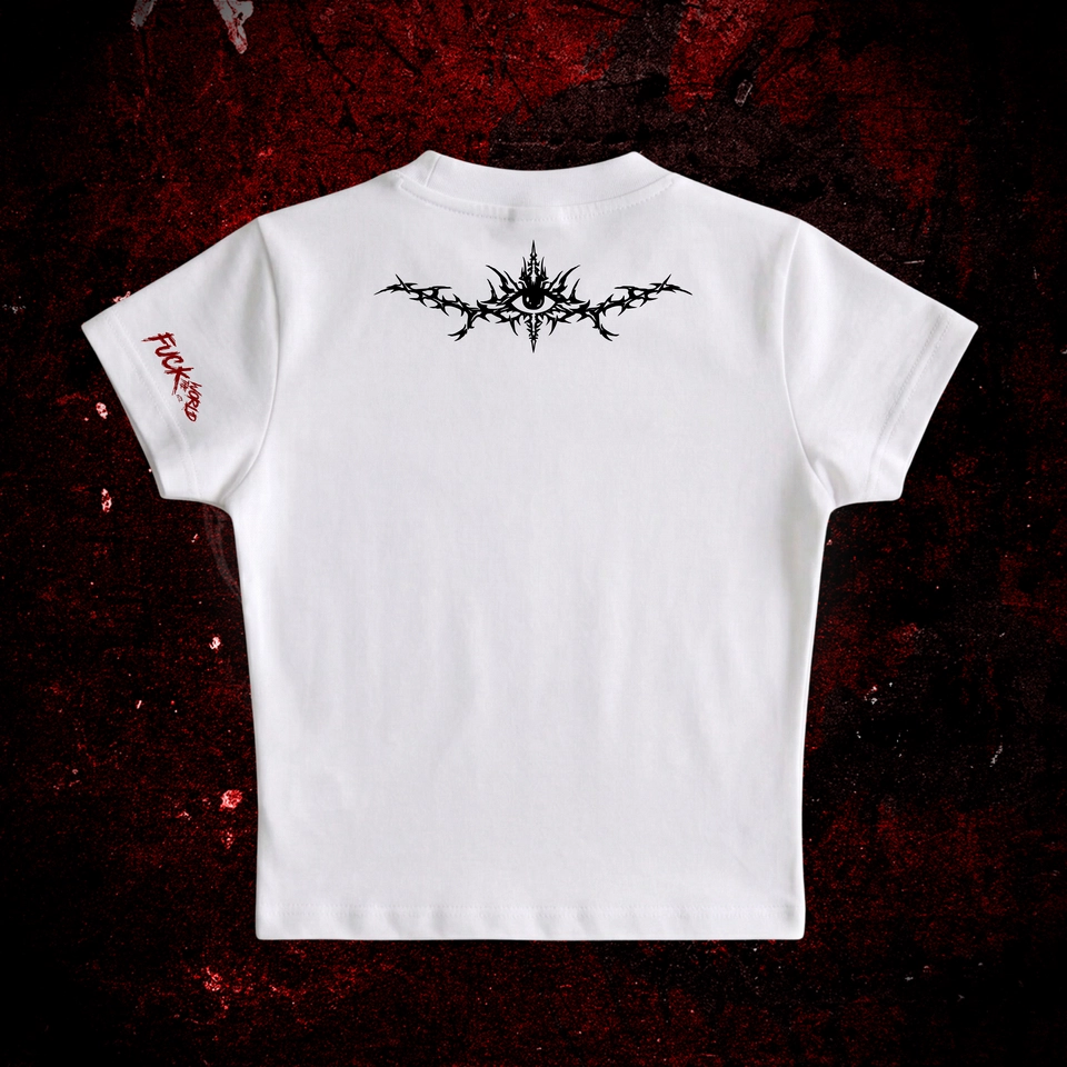F*CK THE WORLD - CHAINZ (baby-t preto) - 2
