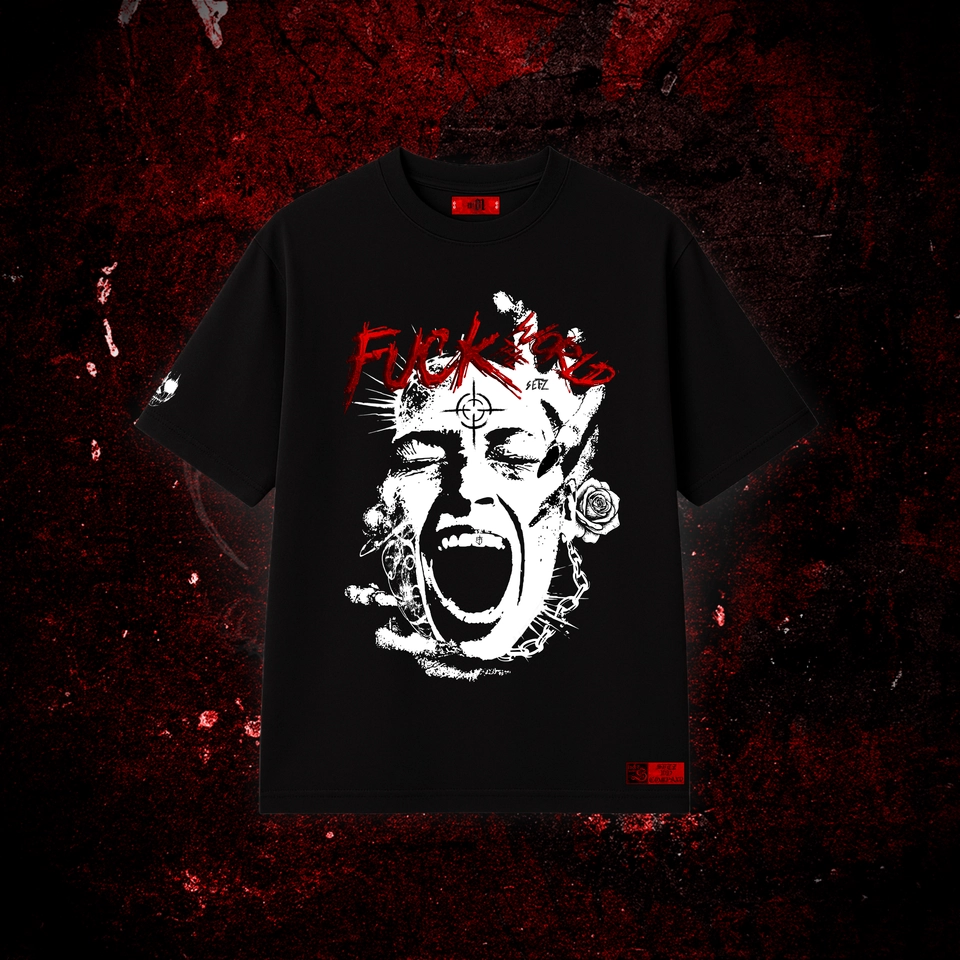 3° Edição BDS7 x F*CK THE WORLD - APONIA (Camiseta Oversized) - 1