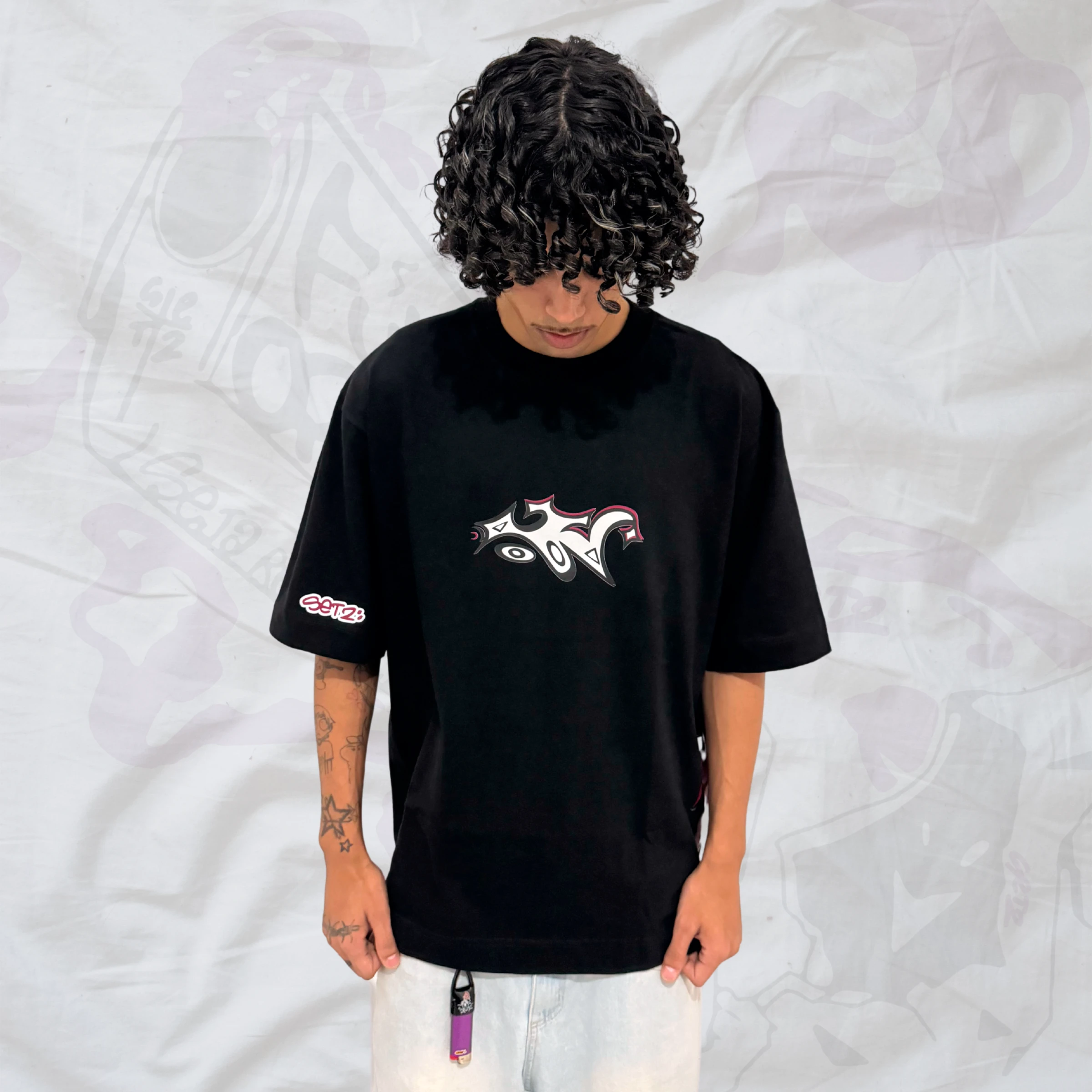 Fumando Oponentes (Camiseta Oversized) - 1