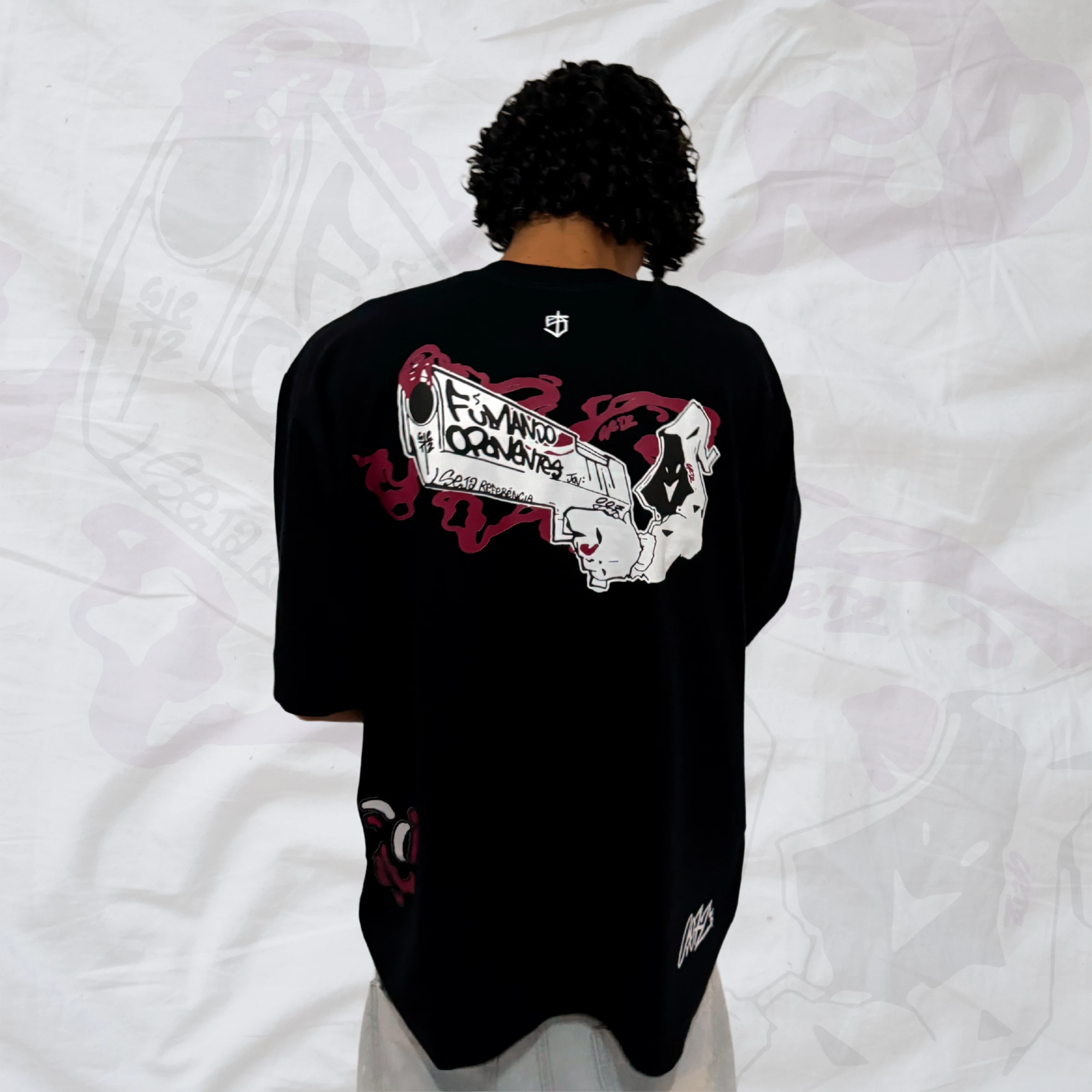 Fumando Oponentes (Camiseta Oversized) - 3